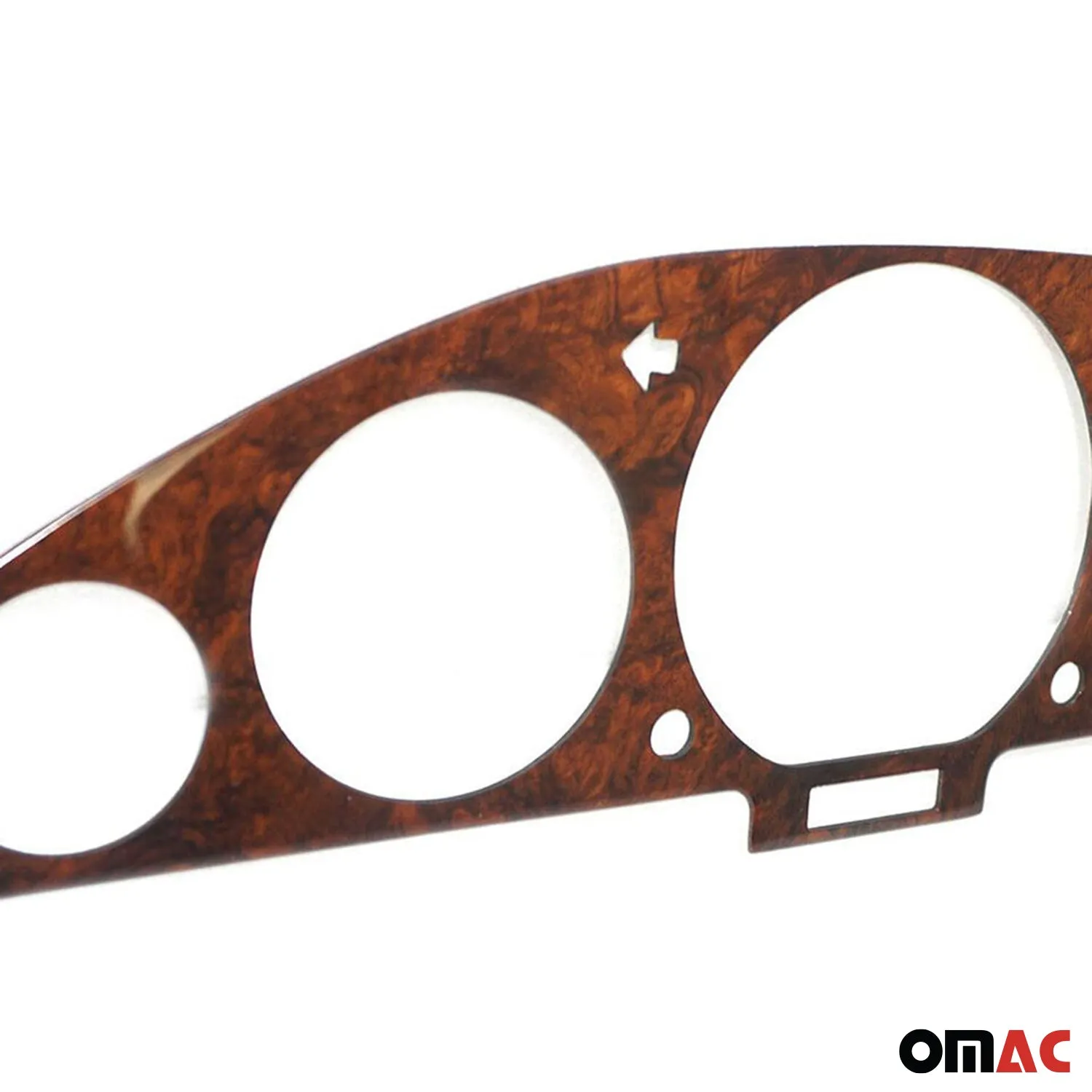 1991-1998 Mercedes S Class W140 C140 Dash Speedometer Frame Wood Walnut - Image 2