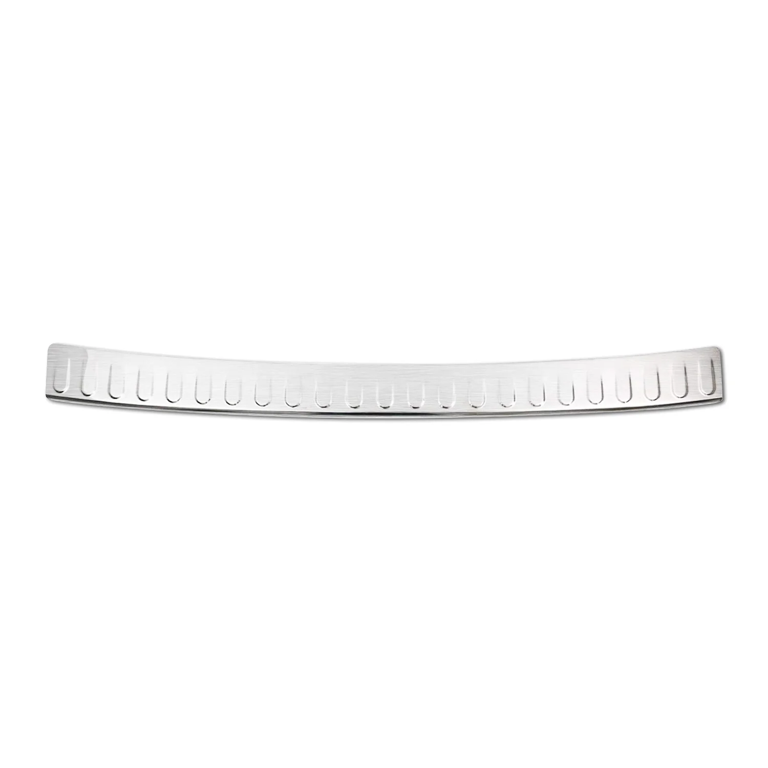 2011-2013 Mercedes E Class S212 Wagon Rear Bumper Guard Stainless Steel Brushed - Image 2