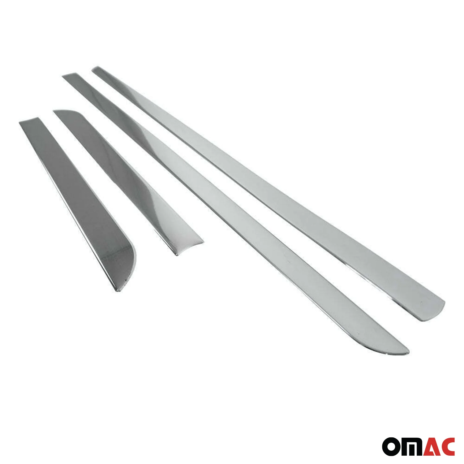 2005-2011 Mercury Mariner Side Door Molding Trim Skirt Garnish Stainless Steel Gloss 4Pcs - Image 9