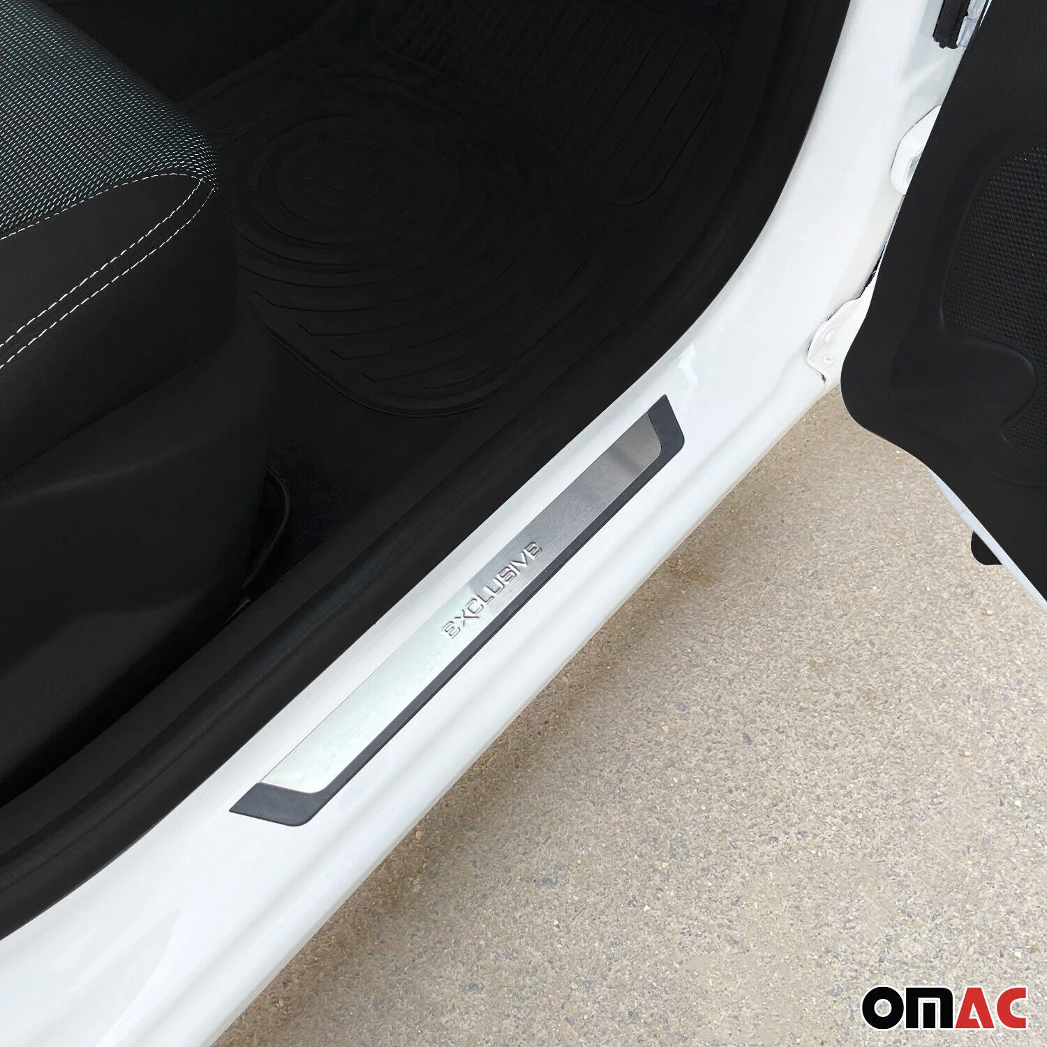 Nissan Murano Door Sill Scuff Plate Scratch Protector Exclusive Brushed Stainless Steel 4Pcs - Image 2