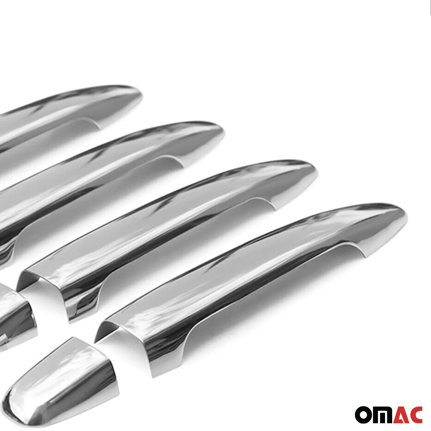 2003-2012 Toyota Tacoma Pre-FL / 4Runner Car Door Handle Cover Protector Stainless Steel 8 Pcs - Image 8