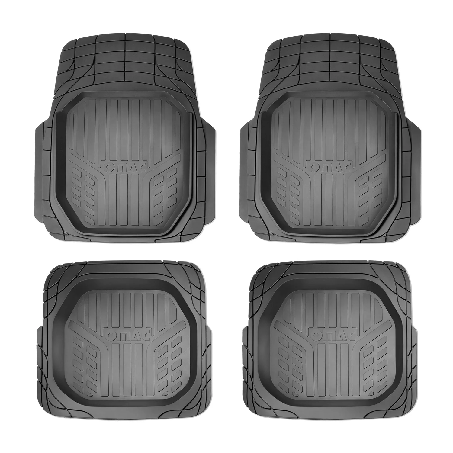 2022-2026 Toyota Tundra Semi-Custom fit Floor Mats Liner All Weather 3D Black Waterproof 4Pcs