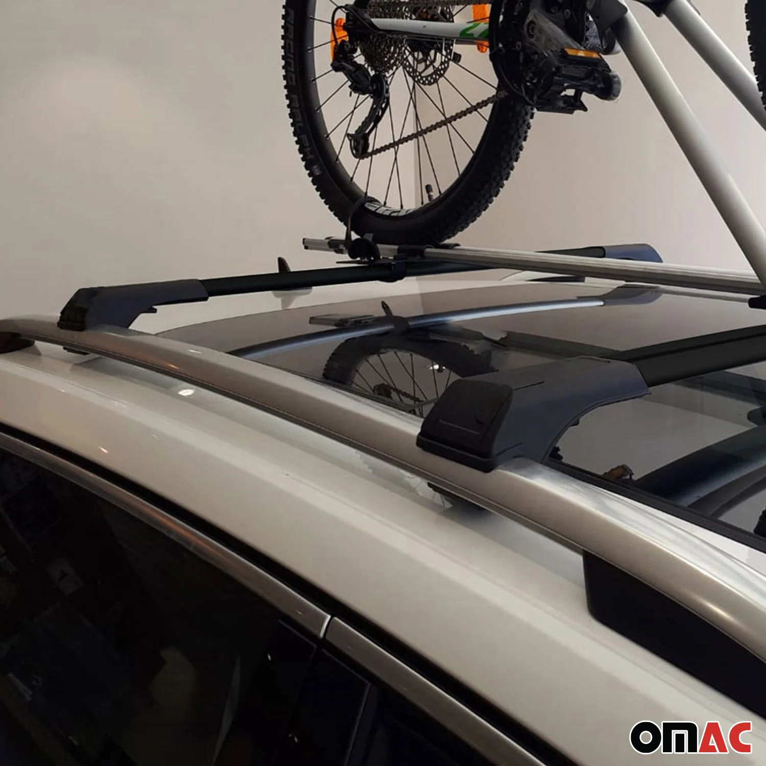 2010-2013 Ford Transit Connect Roof Rack Cross Bars Black - Image 3