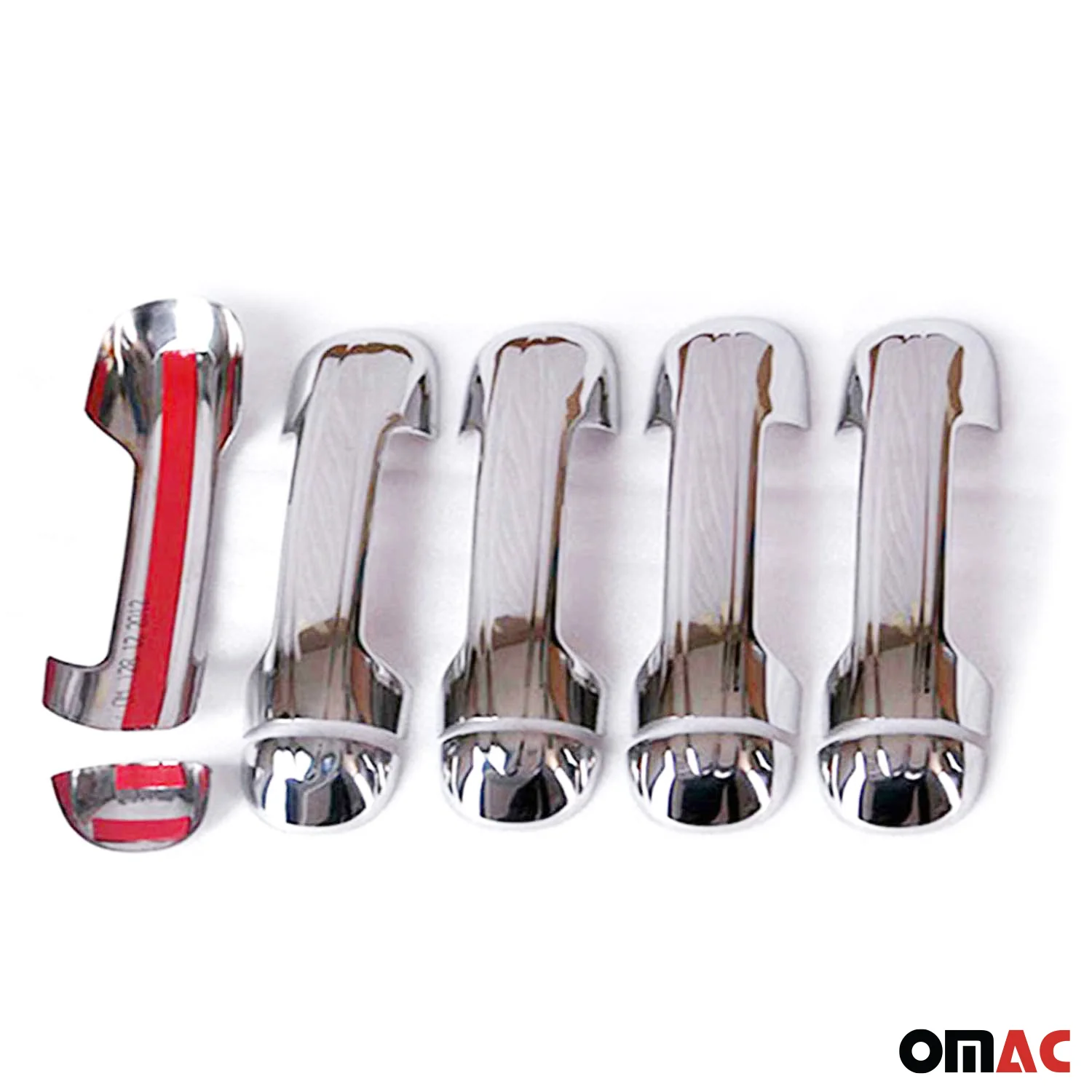 2009-2013 Ford Transit Connect Car Door Handle Cover Protector Stainless Steel 10 Pcs - Image 3