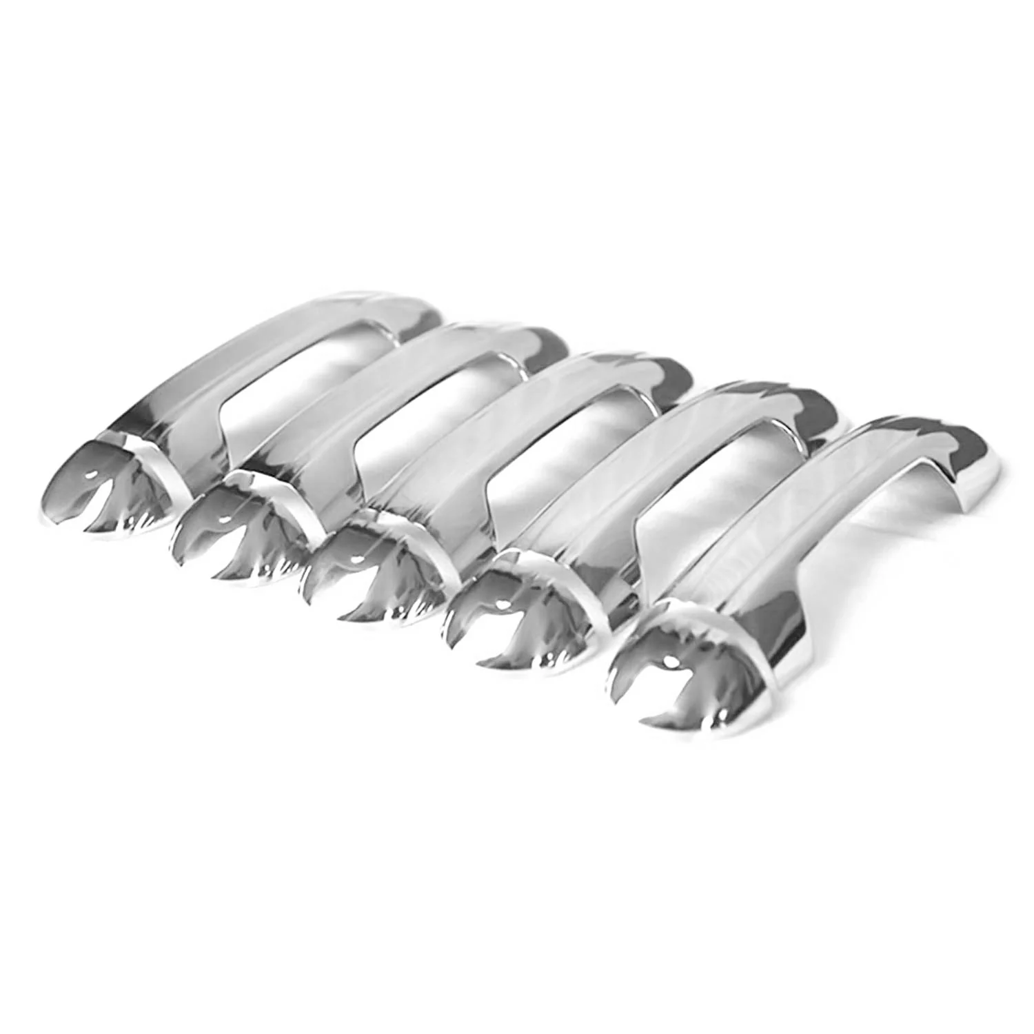 2009-2013 Ford Transit Connect Car Door Handle Cover Protector Stainless Steel 10 Pcs - Image 6