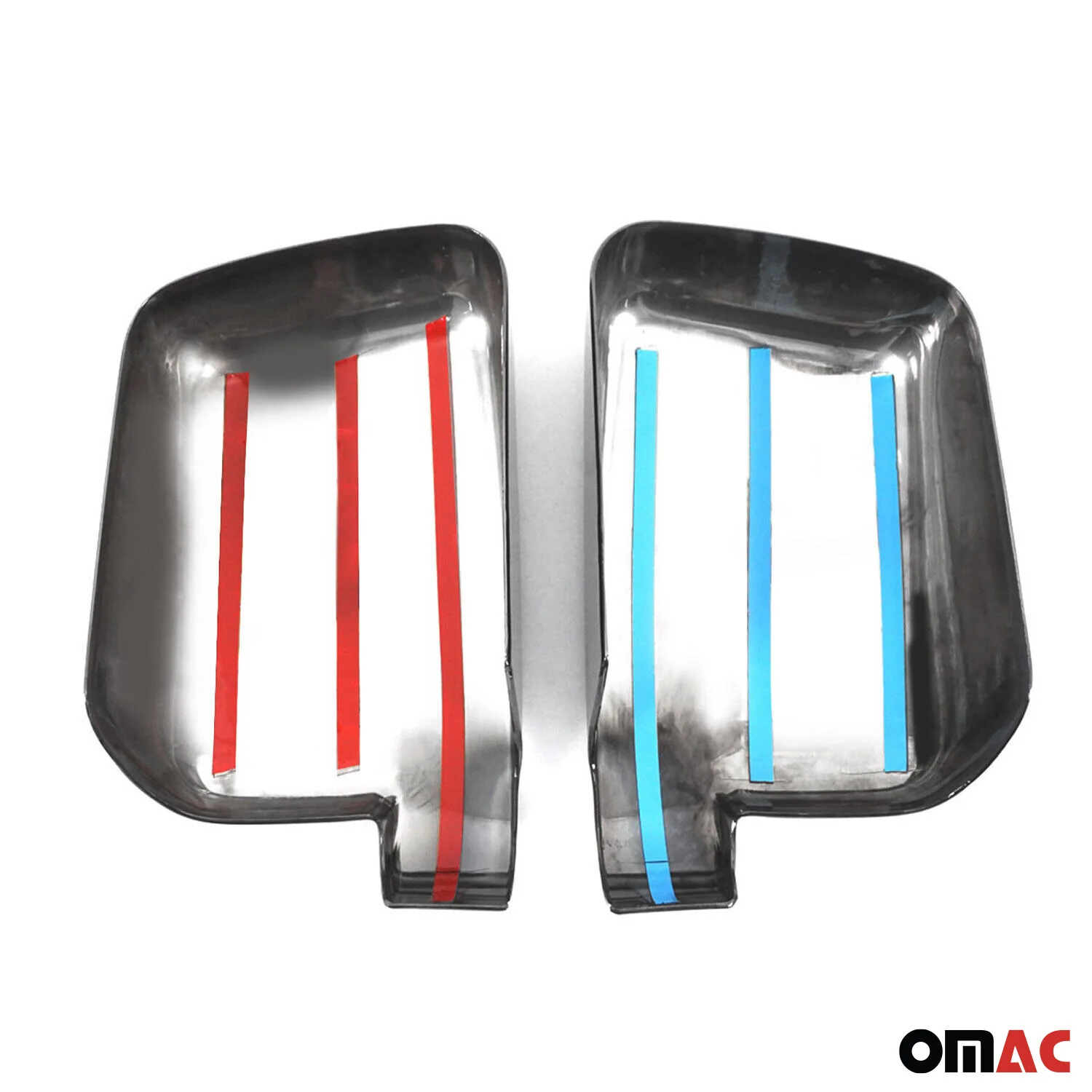 2010-2013 Ford Transit Connect Side Mirror Cover Caps Chrome Silver 2 Pcs - Image 5