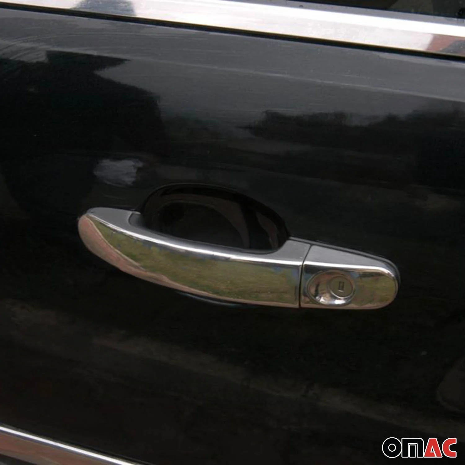 2013-2019 Ford Escape Car Door Handle Cover Protector Stainless Steel Chrome 8 Pcs - Image 2