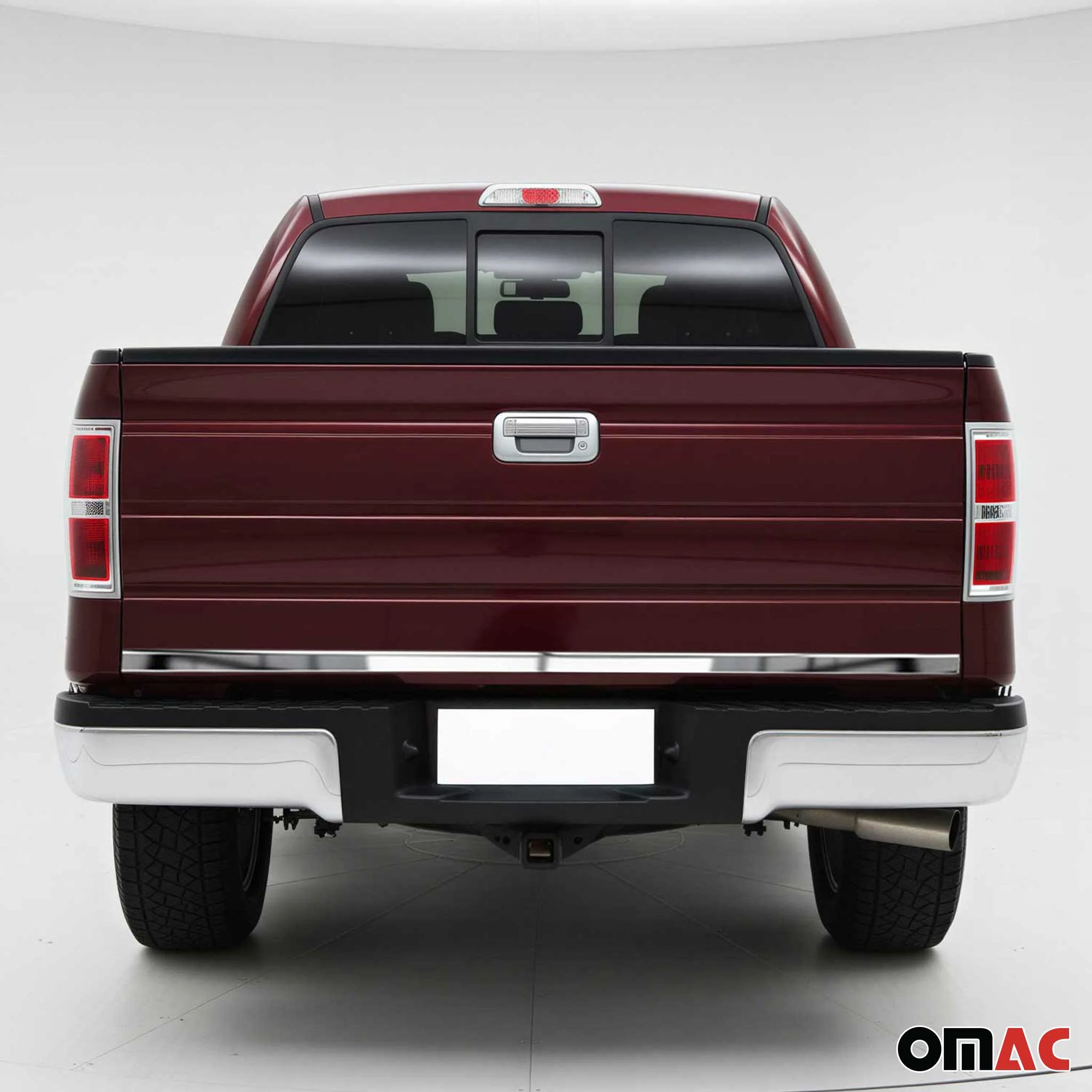2009-2014 Ford F-150 Rear Trunk Lid Molding Trim Stainless Steel Silver 1Pc - Image 3