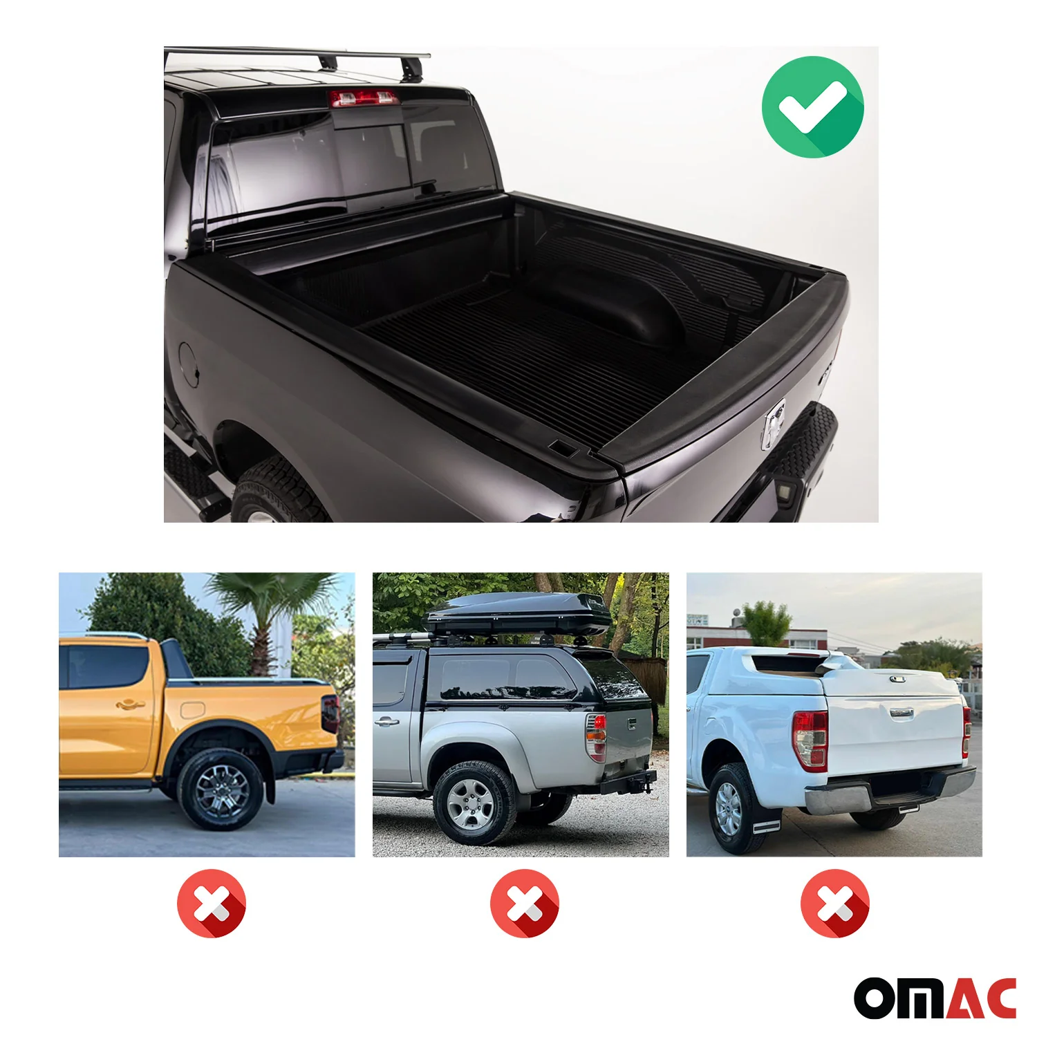 Ford Maverick Truck Bed Rack System Alu Pick Up Sliding Rack 4Pcs - Image 5