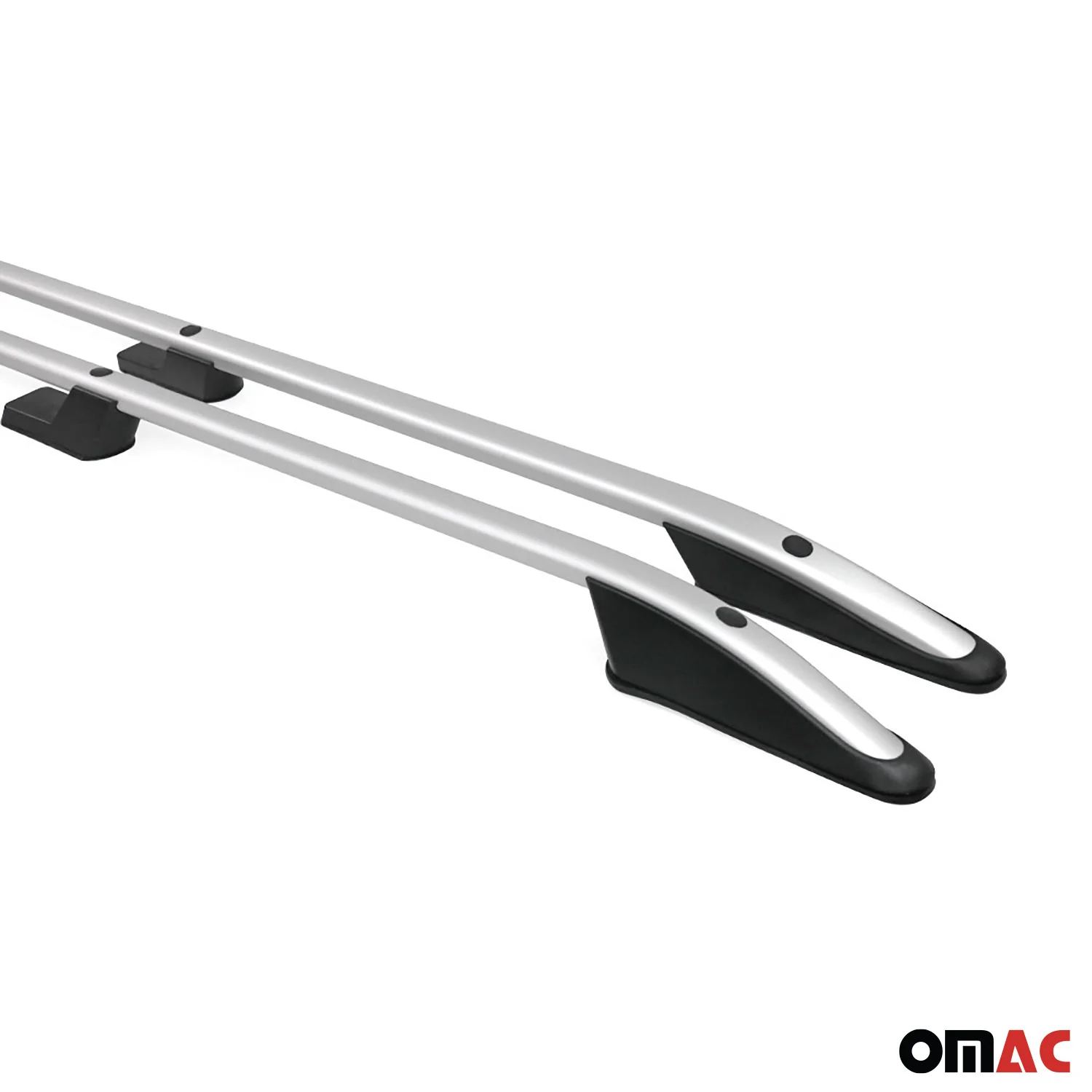 2015-2026 Ford Transit & E-Transit L2 Regular Roof Rack Rails Side Rails Silver - Image 6