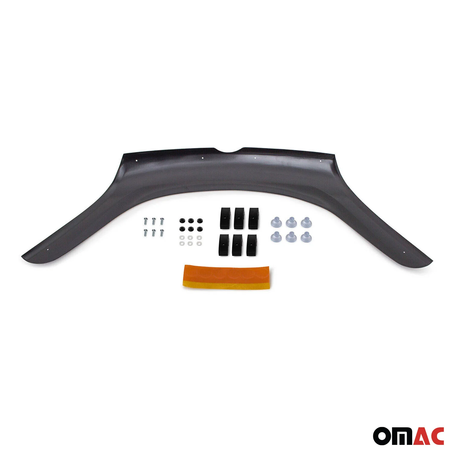 2015-2022 RAM ProMaster City Front Bug Shield Hood Deflector 1 Pc Smoke - Image 6