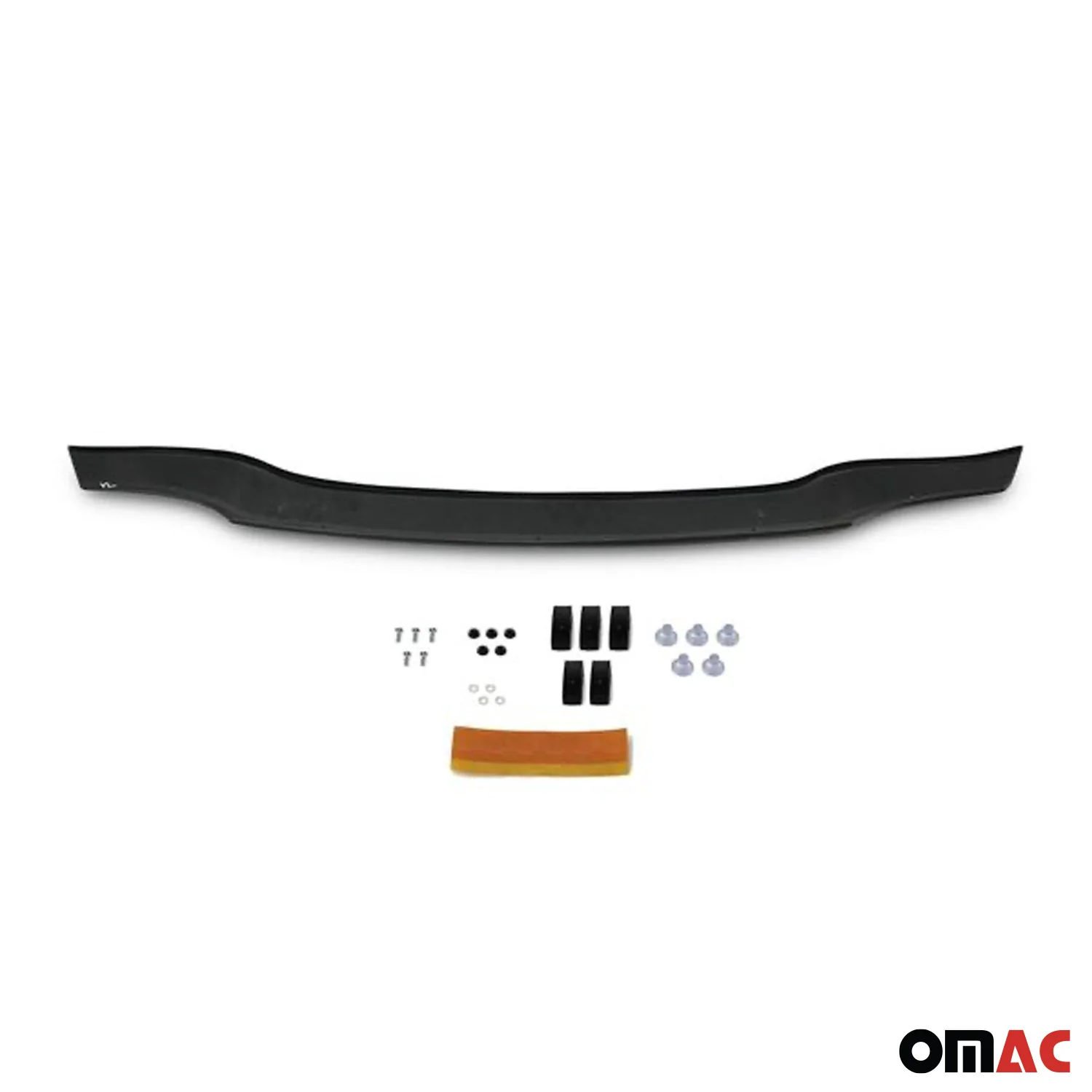 2002-2007 Jeep Liberty Front Bug Shield Hood Deflector 1 Pc Smoke - Image 6