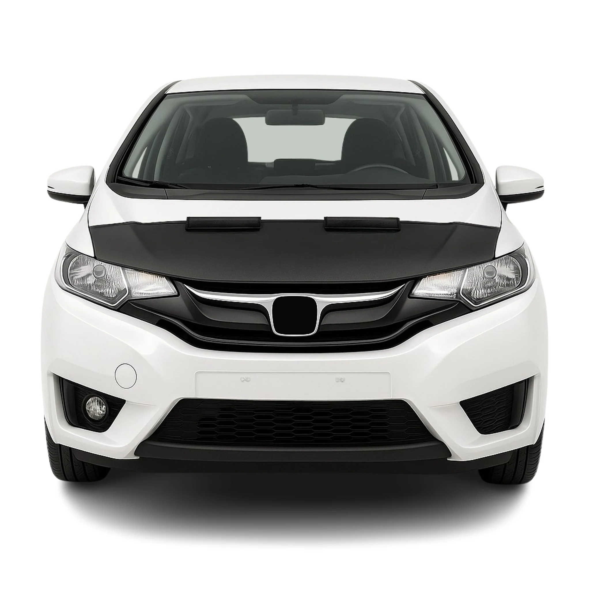 2015-2019 Honda Fit Car Bonnet Mask Hood Bra Black 1 Pc