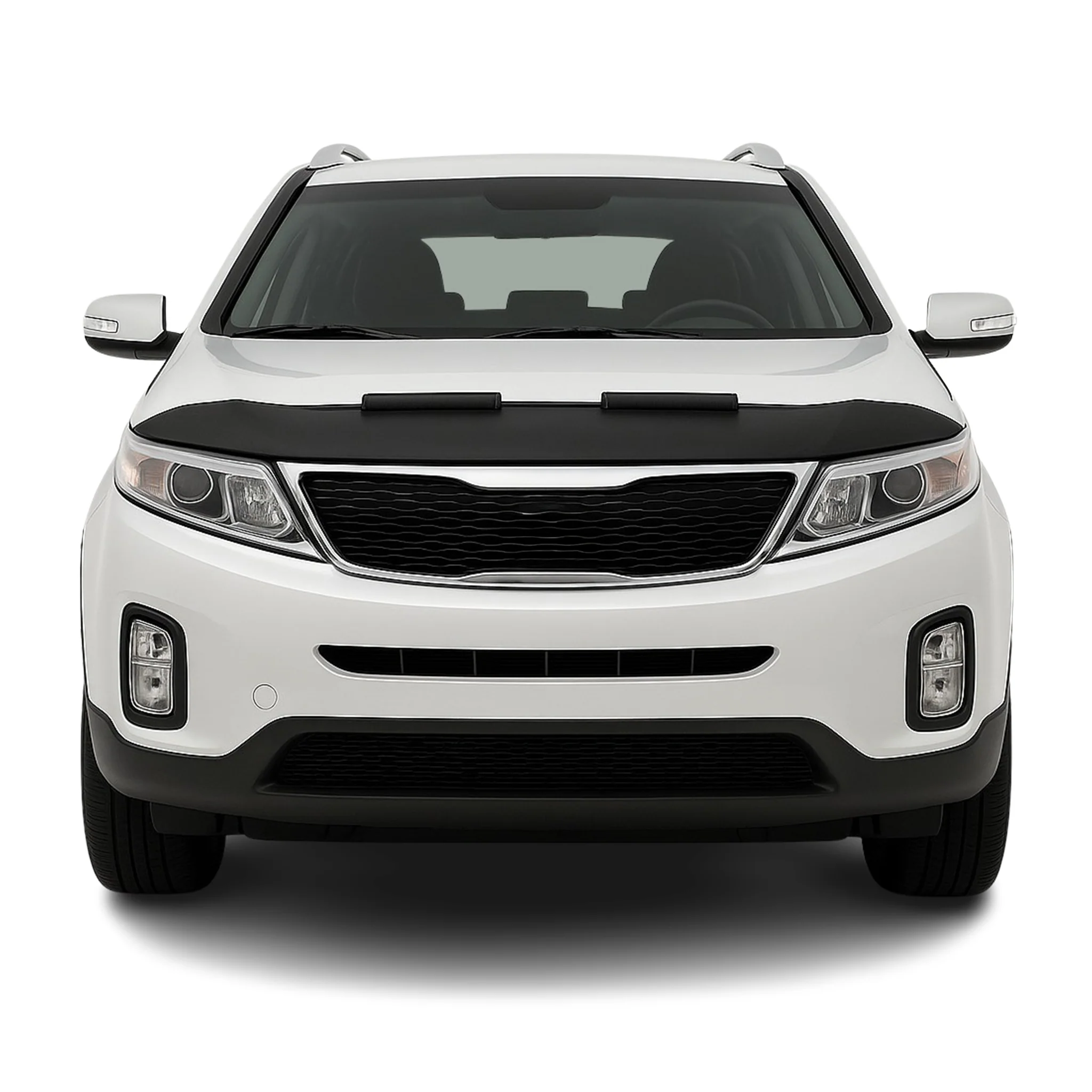 2011-2013 Kia Sorento Car Bonnet Mask Hood Bra Black 1 Pc