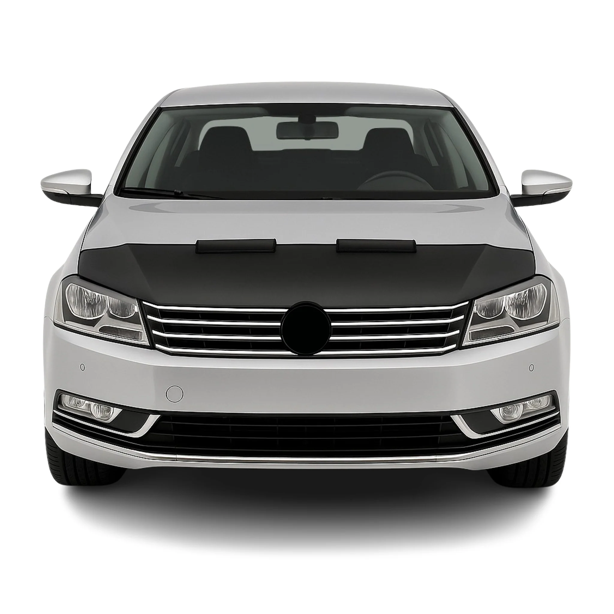 2012-2014 VW Passat B7 Car Bonnet Mask Hood Bra Black 1 Pc