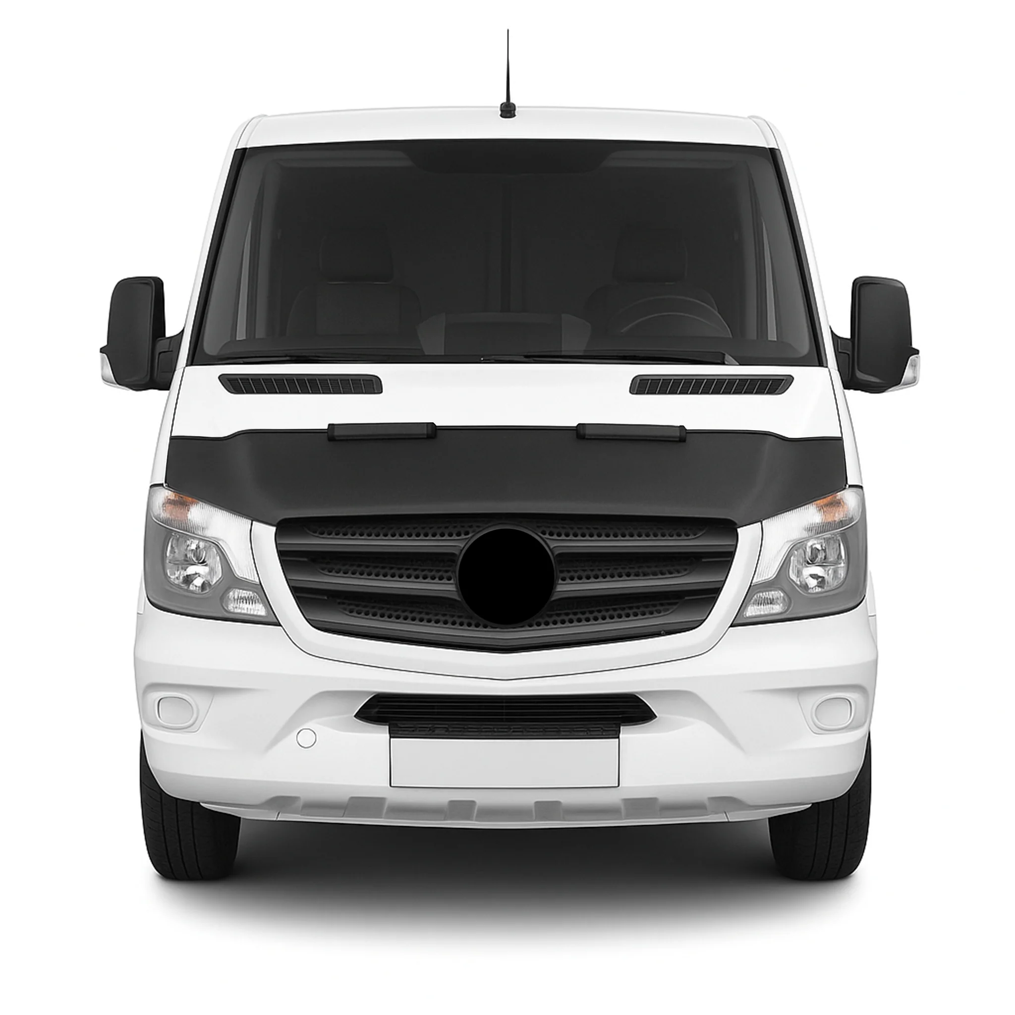 2014-2018 Mercedes Sprinter W906 Car Bonnet Mask Hood Bra Black 1 Pc