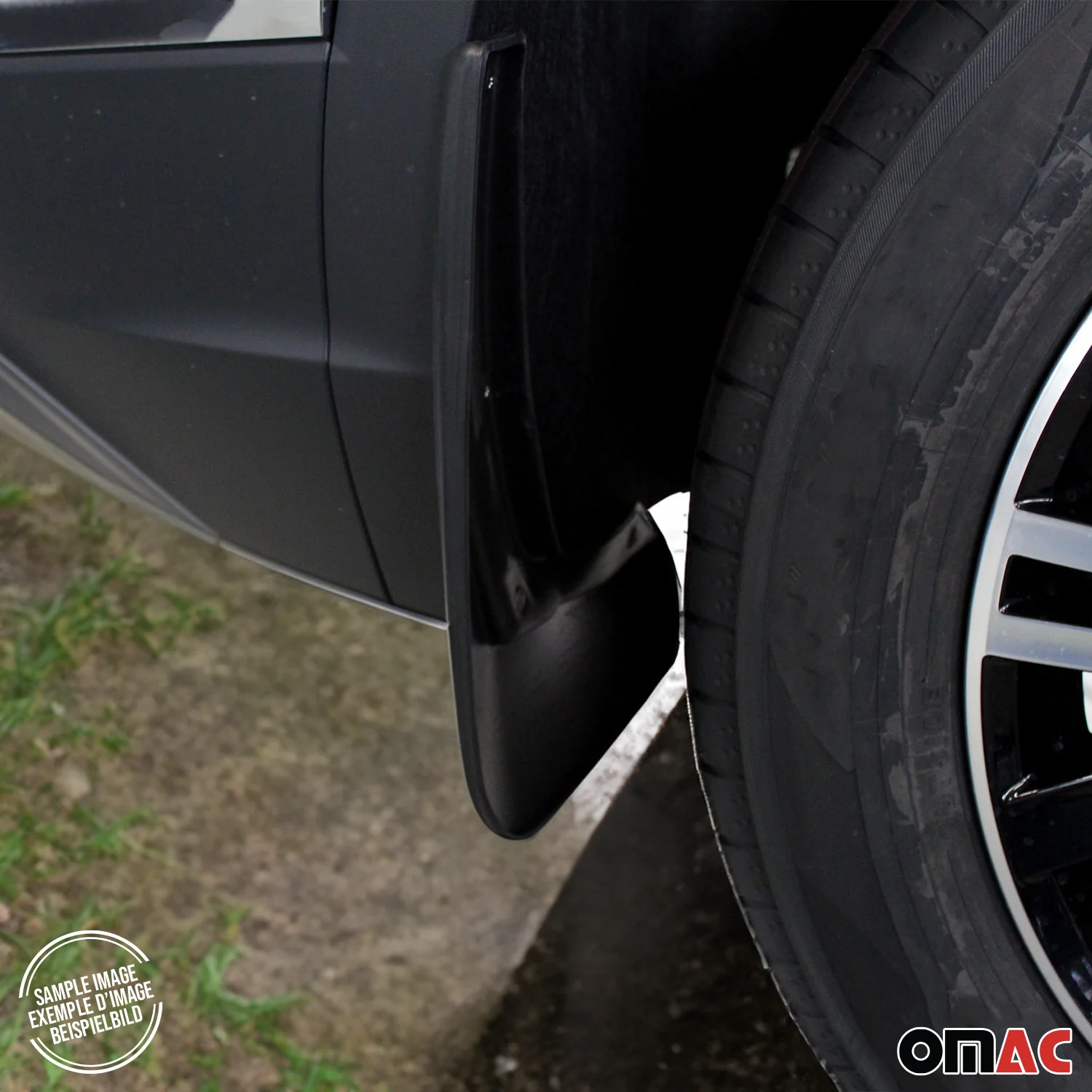 2013-2019 Ford Escape Mud Guards Splash Mud Flaps Black 2Pcs - Image 6