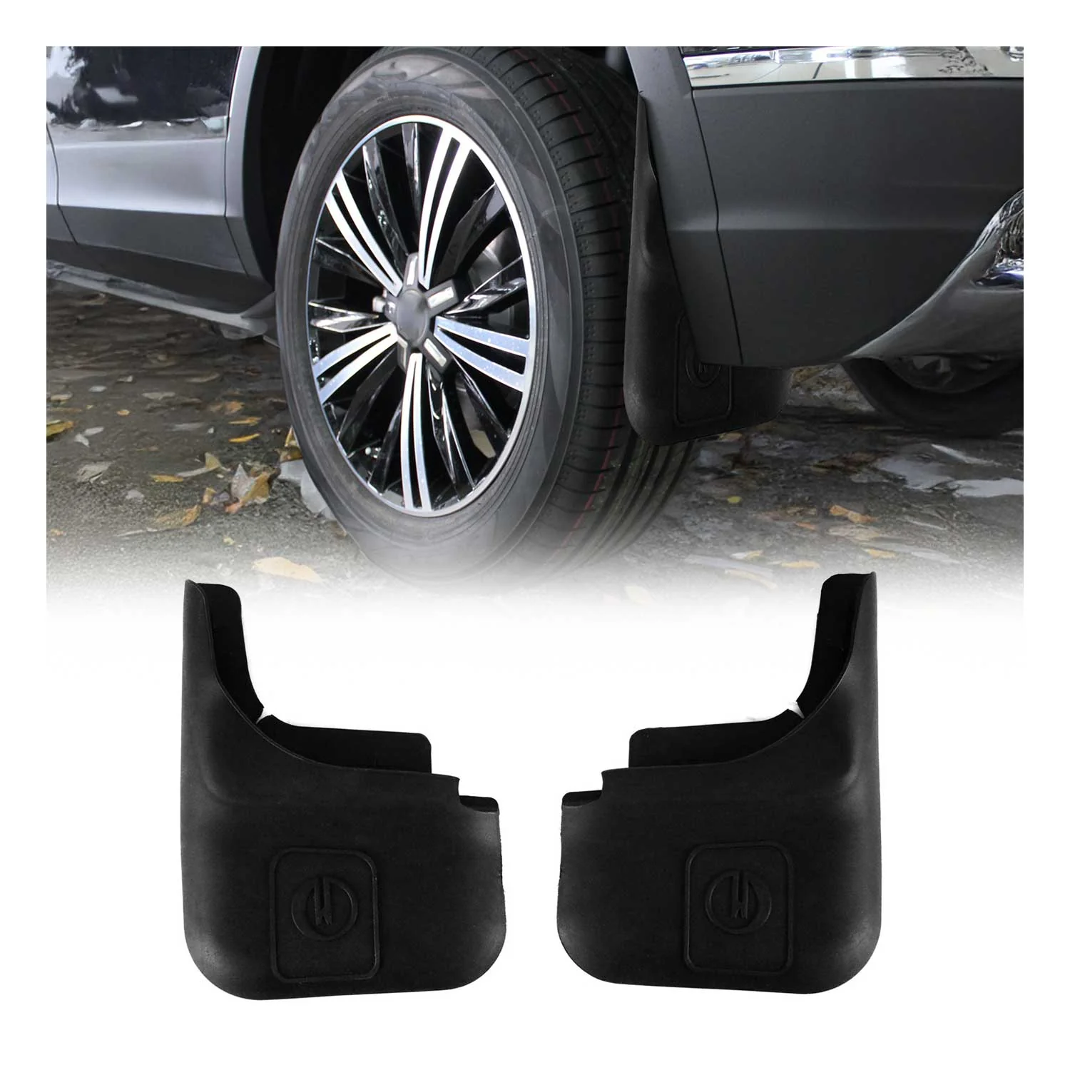 2017-2021 Mazda CX-5 Mud Guards Splash Mud Flaps Black 2Pcs
