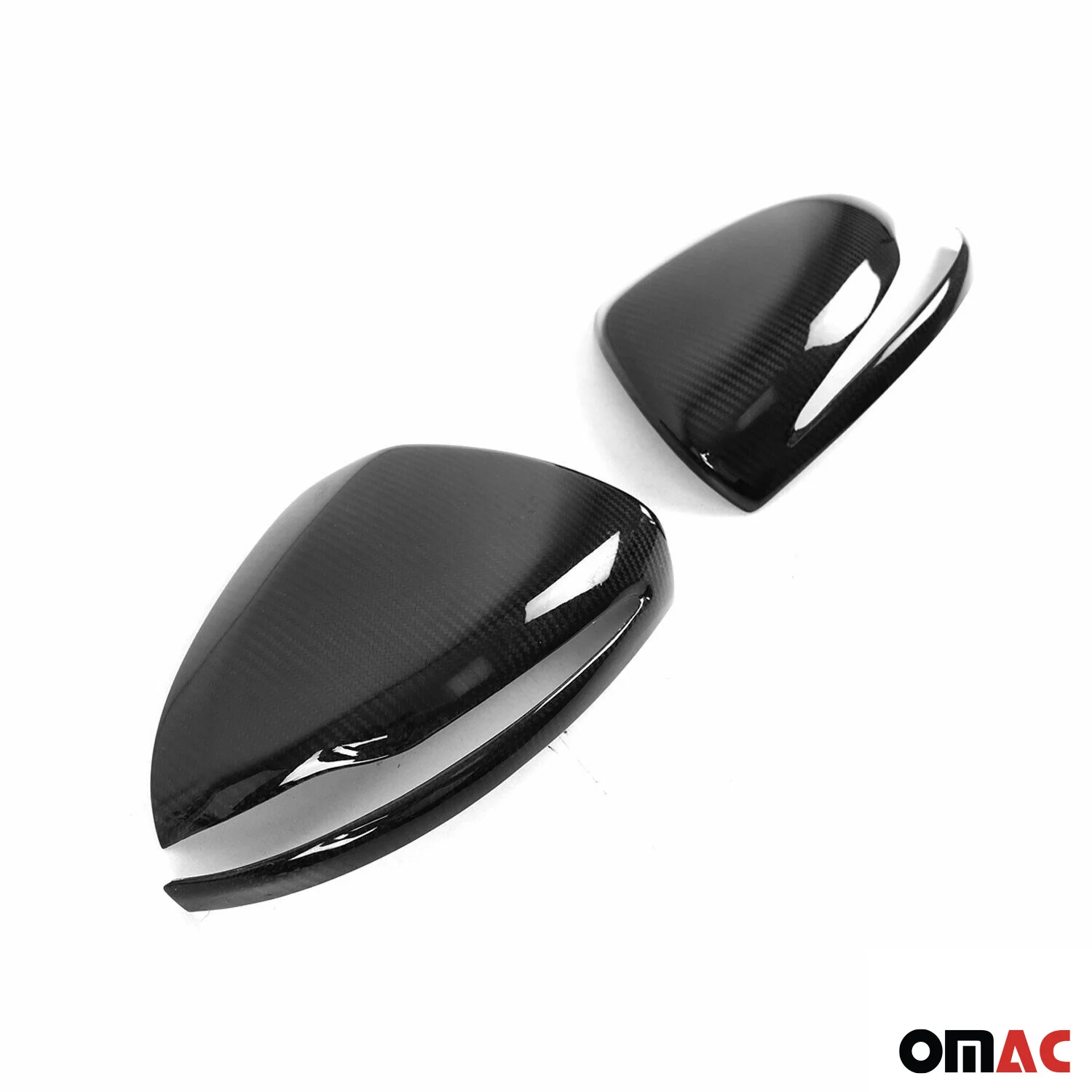 2016-2022 Mercedes GLC Class X253 Side Mirror Cover Caps Carbon Fiber 2Pcs - Image 3