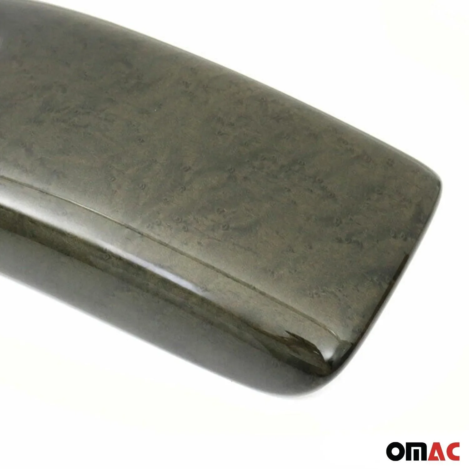 2002-2009 Mercedes CLK Class C209 Armrest Box Lid Cover Wood Black Green - Image 4
