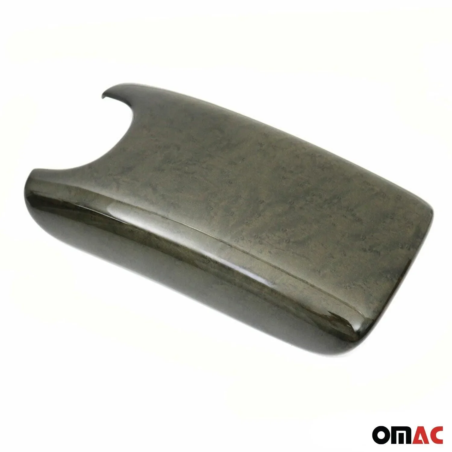 2002-2009 Mercedes CLK Class C209 Armrest Box Lid Cover Wood Black Green - Image 5