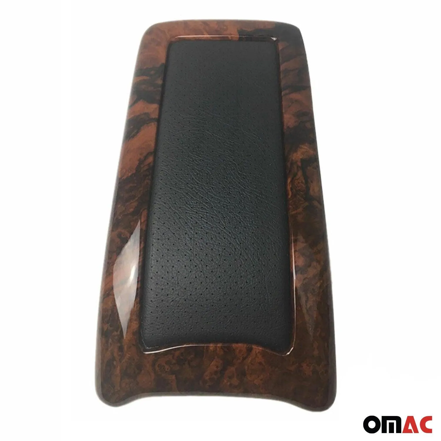 1997-2002 Mercedes CLK Class C208 Armrest Box Lid Cover Leather Walnut - Image 6