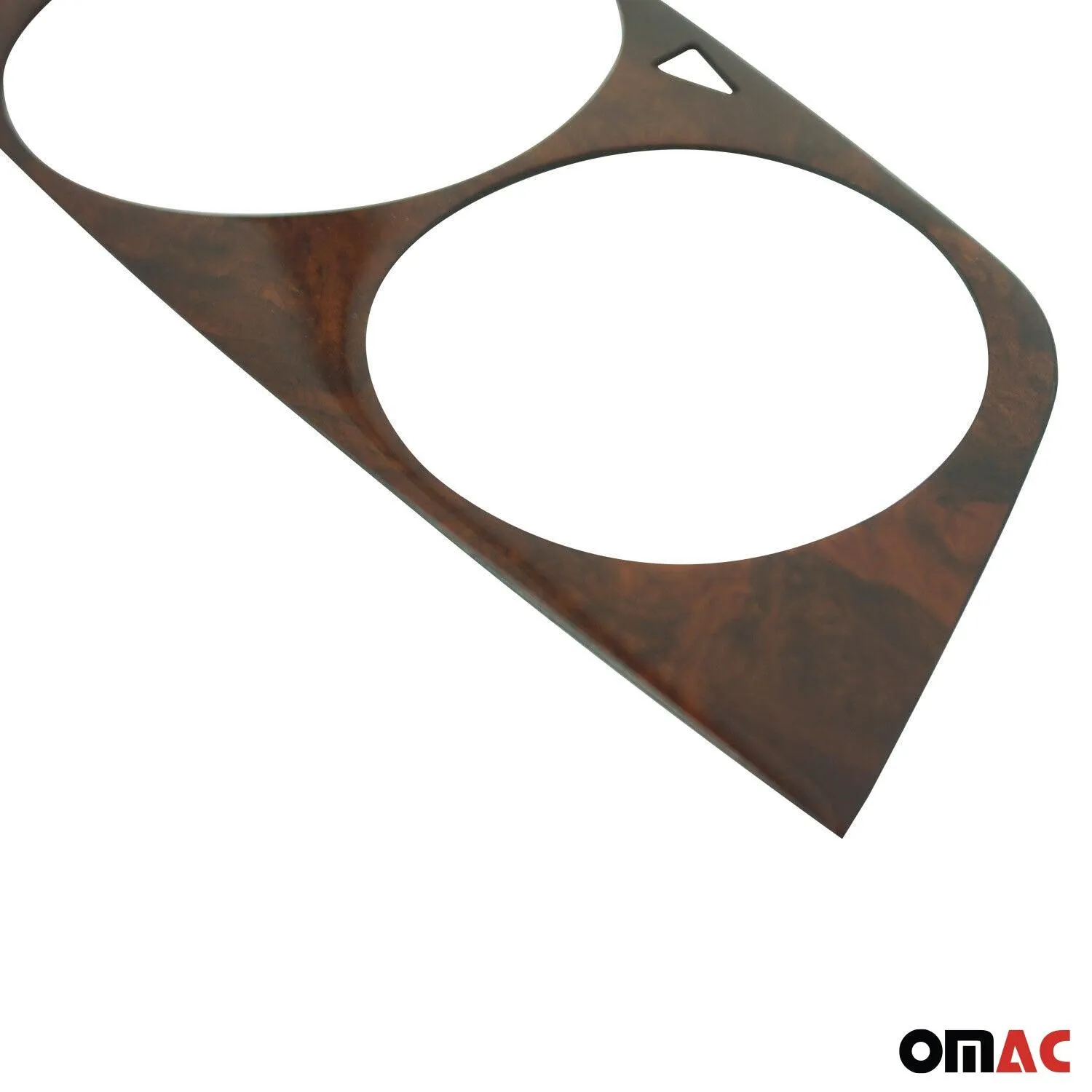 1977-1981 Mercedes W123 280E Dash Speedometer Frame Wood Walnut 1Pc - Image 4