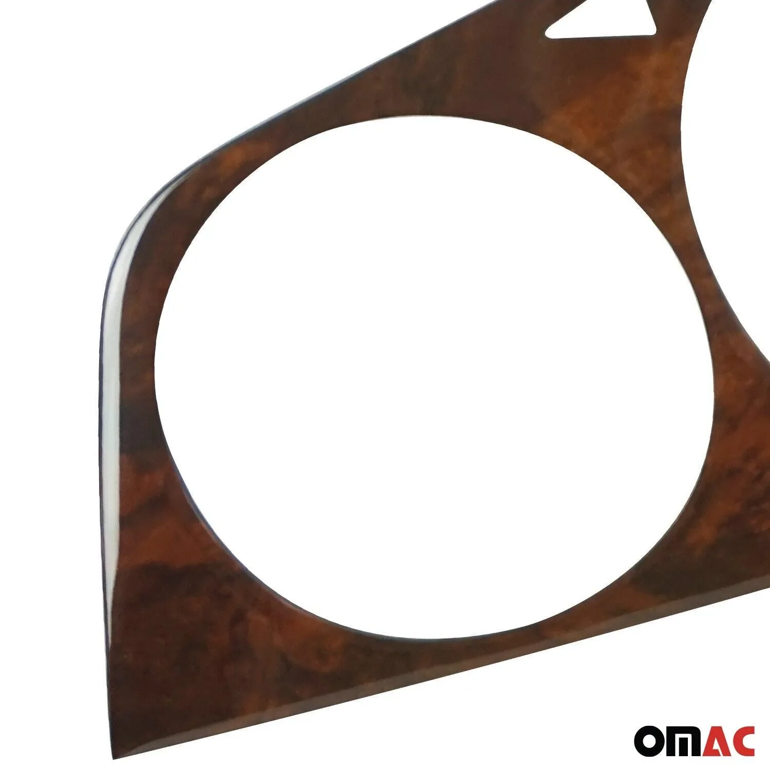 1977-1981 Mercedes W123 280E Dash Speedometer Frame Wood Walnut 1Pc - Image 6