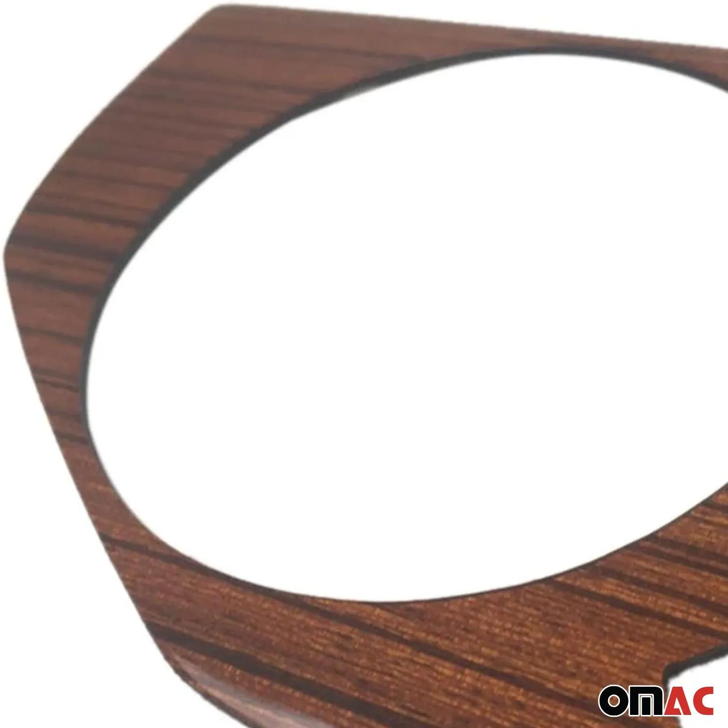 1991-1994 Mercedes E Class W124 Dash Speedometer Frame Wood Walnut 1Pc - Image 4