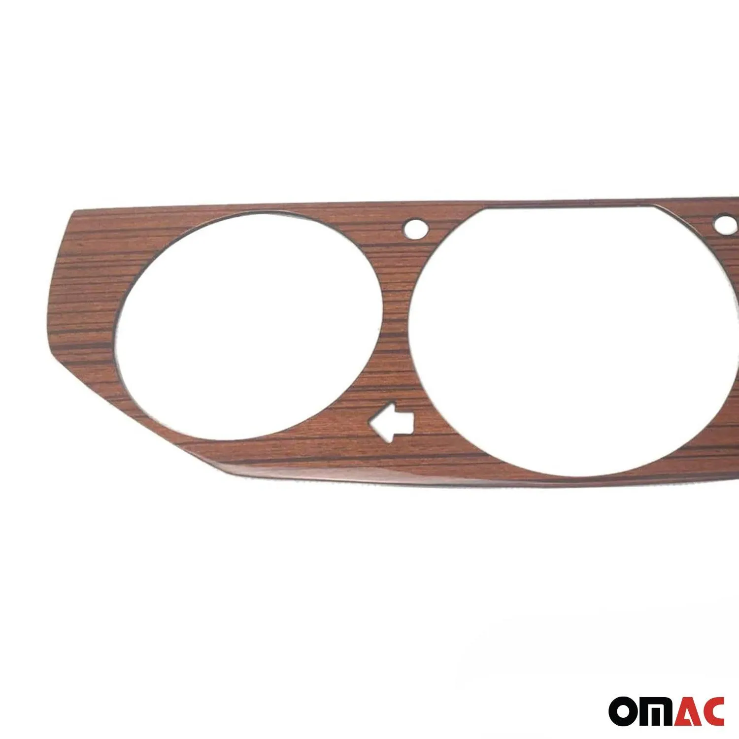 1991-1994 Mercedes E Class W124 Dash Speedometer Frame Wood Walnut 1Pc - Image 6