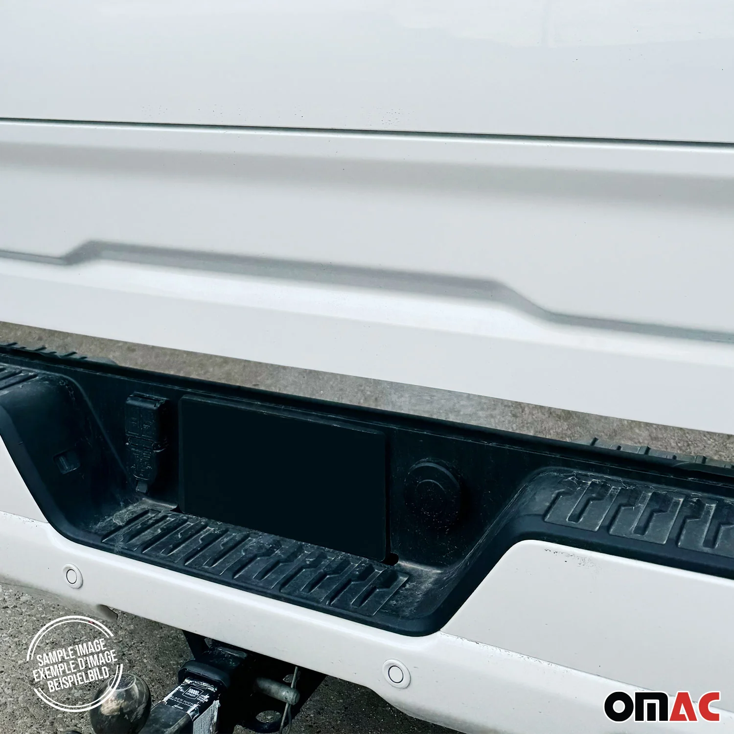 2014-2019 GMC Sierra 1500/2500/3500 HD Rear Trunk Molding Trim Stainless Steel Silver 1Pc - Image 3