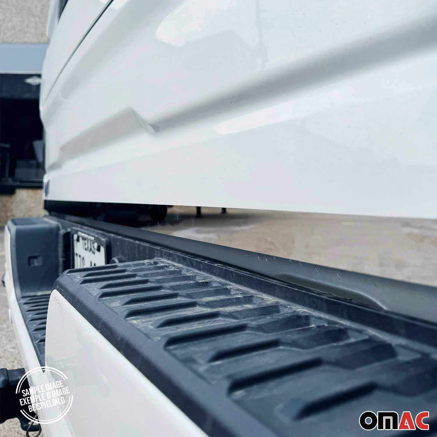 2014-2019 GMC Sierra 1500/2500/3500 HD Rear Trunk Molding Trim Stainless Steel Silver 1Pc - Image 7