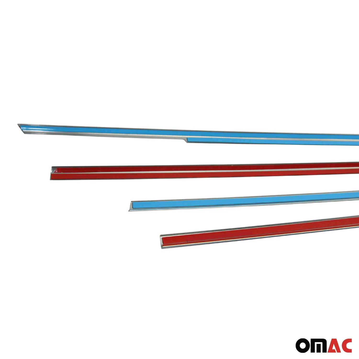 2001-2005 Honda Civic Sedan Window Molding Trim Streamer Stainless Steel - Image 5
