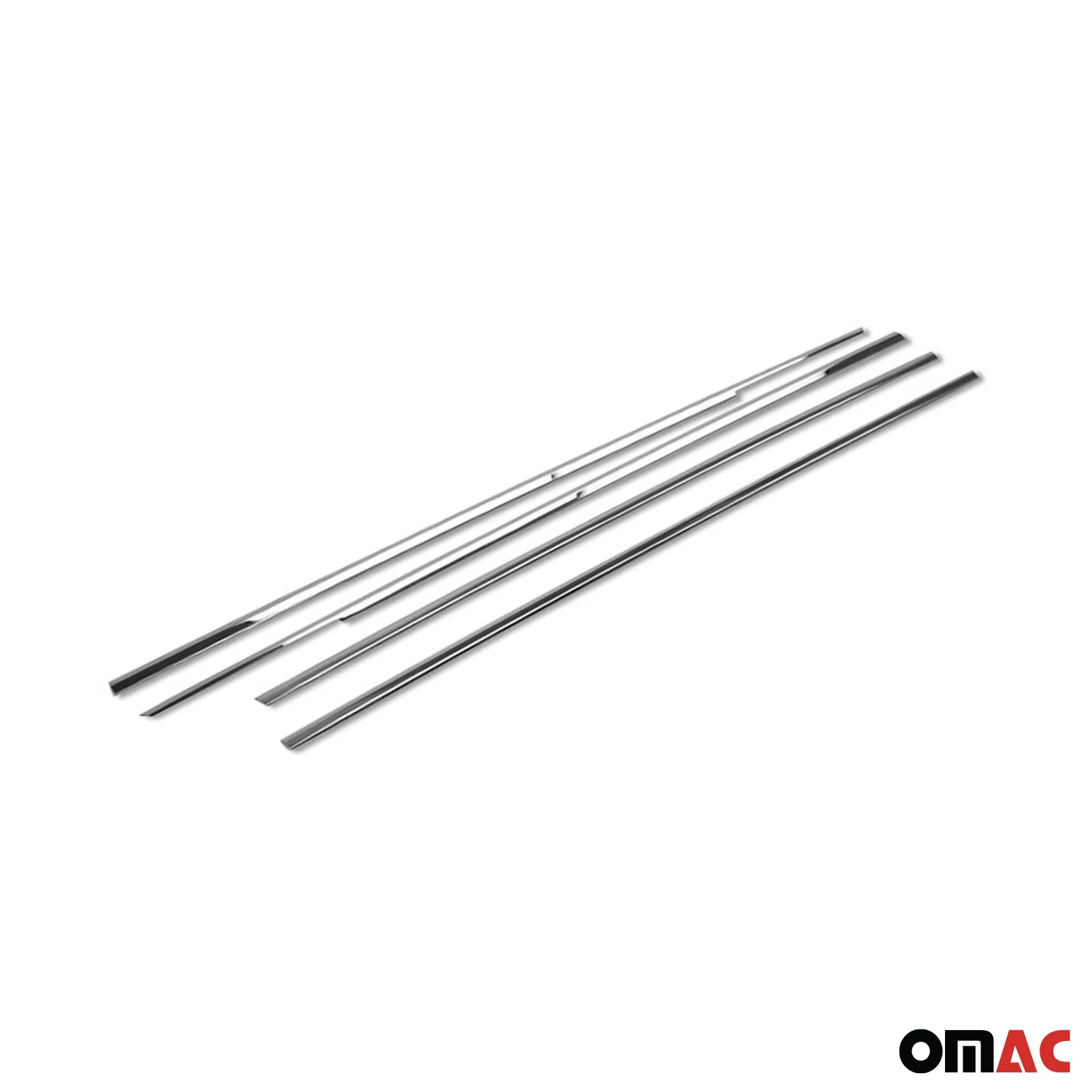 2001-2005 Honda Civic Sedan Window Molding Trim Streamer Stainless Steel - Image 7