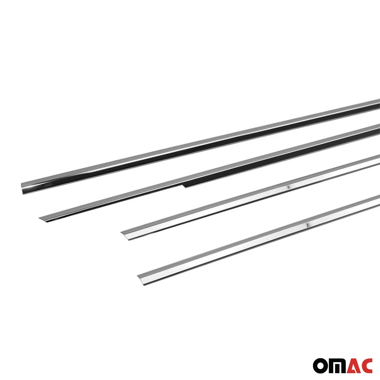 2001-2005 Honda Civic Sedan Window Molding Trim Streamer Stainless Steel - Image 8