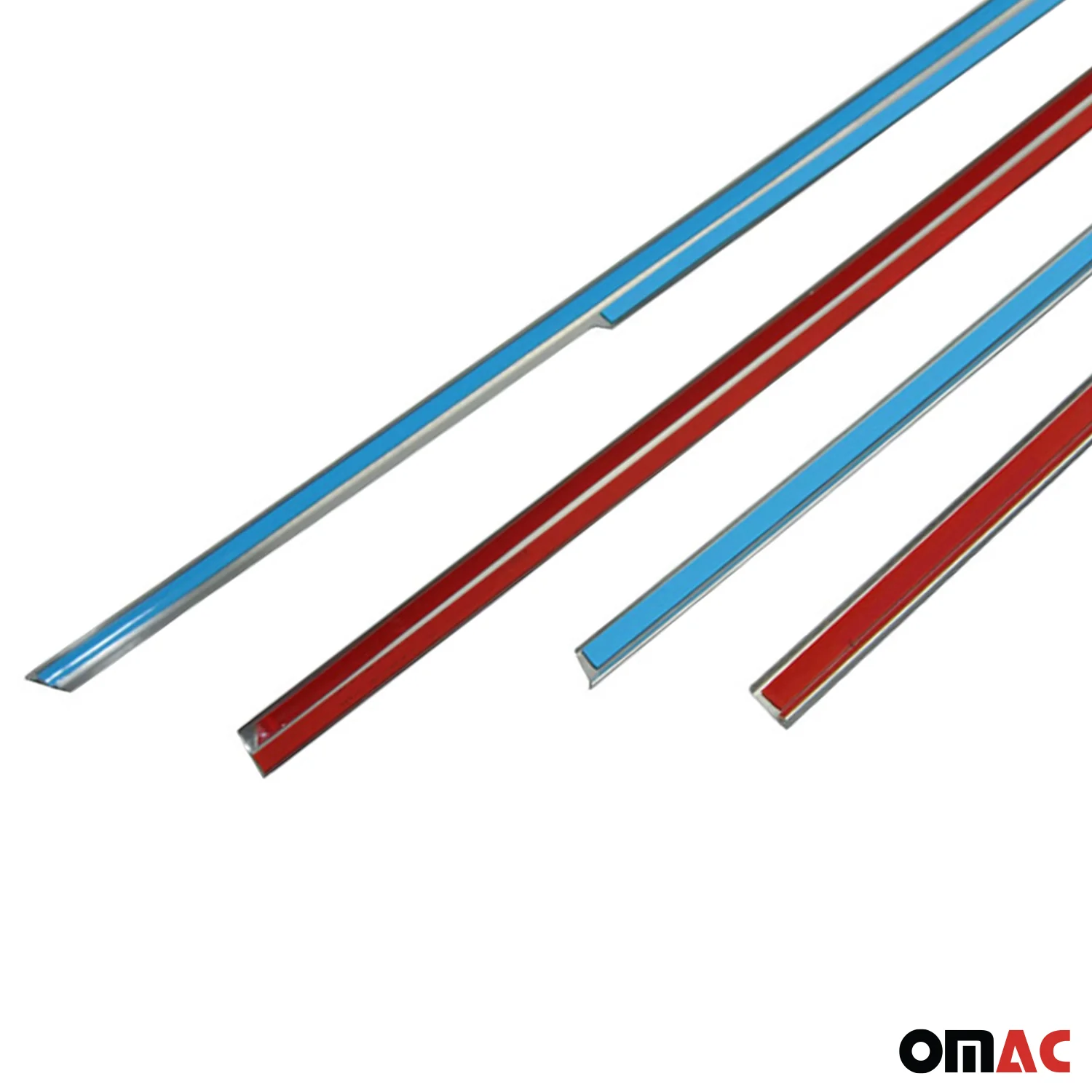 2001-2005 Honda Civic Sedan Window Molding Trim Streamer Stainless Steel - Image 9