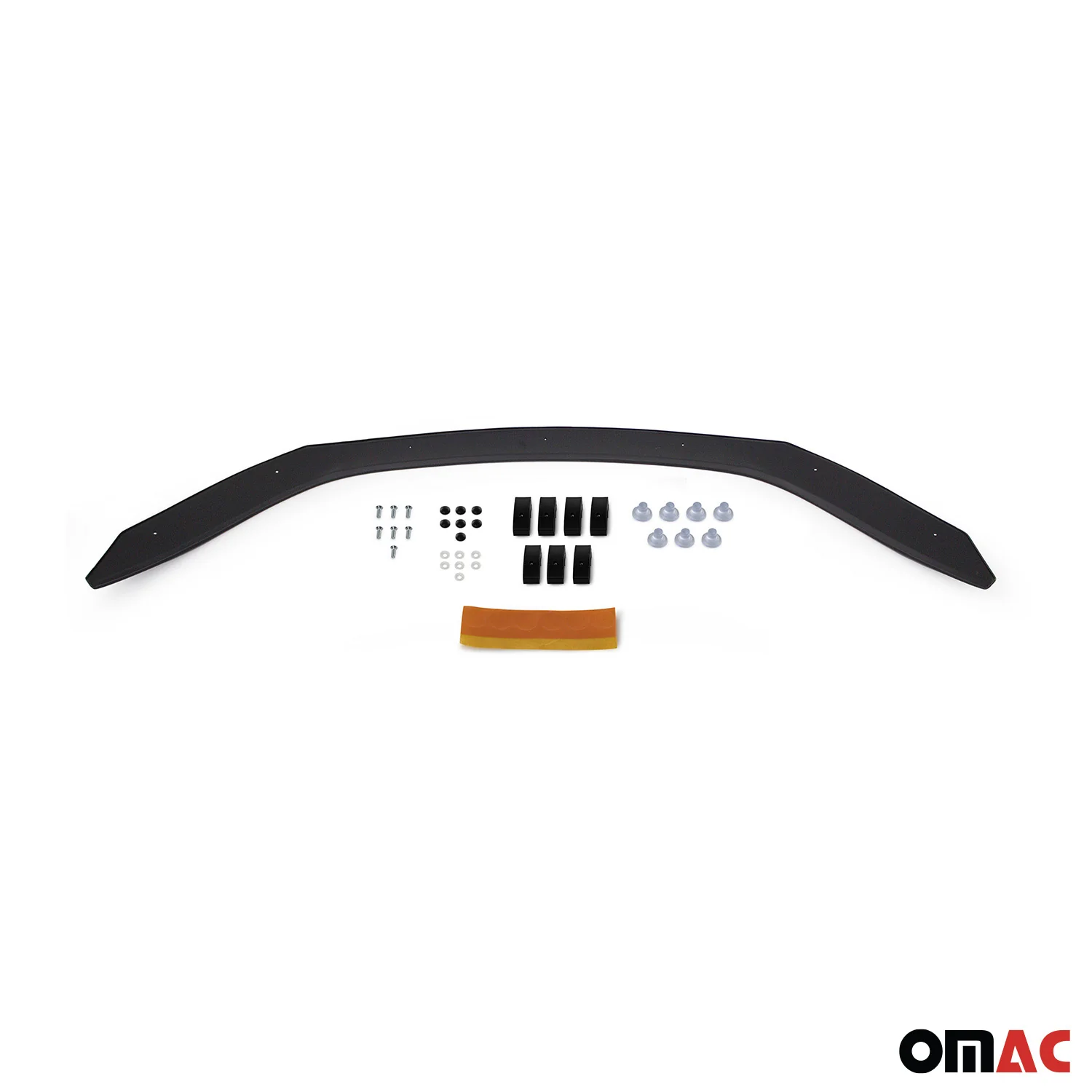 2016-2021 Honda Civic Front Bug Shield Hood Deflector 1 Pc Smoke - Image 6
