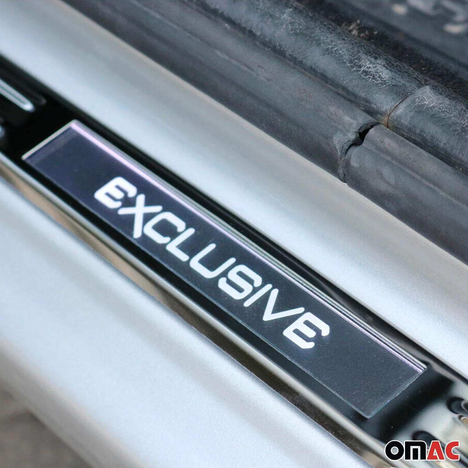BMW 3 Series Door Sill Scuff Plate Illuminated Exclusive Stainless Steel Silver 4Pcs - Image 8
