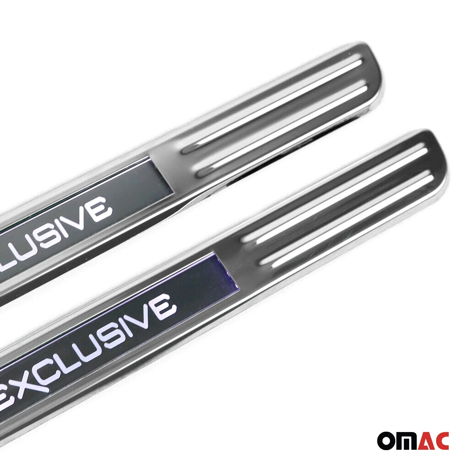 BMW X1 X2 X3 Door Sill Scuff Plate Illuminated Exclusive Stainless Steel Silver 4Pcs - Image 7
