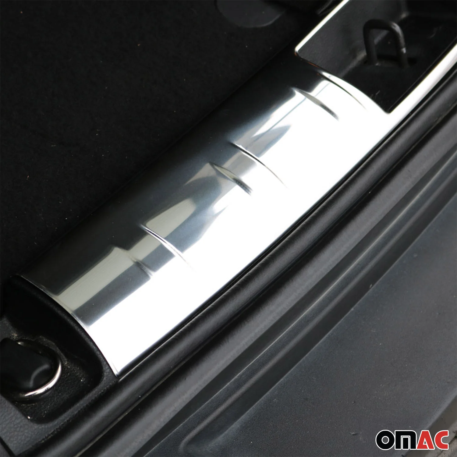 2015-2024 Jeep Renegade Trunk Sill Cover Bumper Guard Protector Steel Silver - Image 6