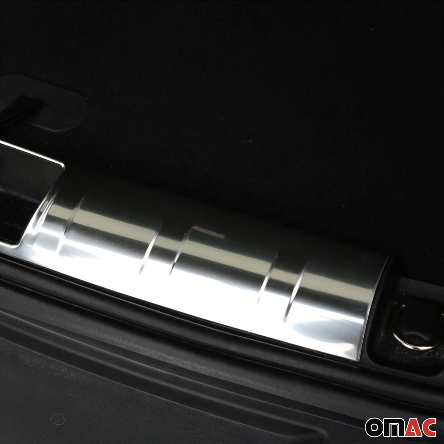 2015-2024 Jeep Renegade Trunk Sill Cover Bumper Guard Protector Steel Silver - Image 7