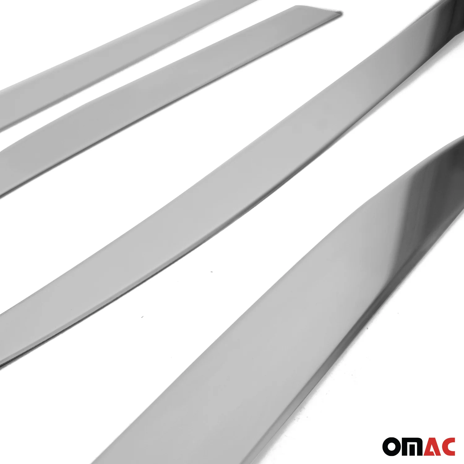 2015-2024 Jeep Renegade Side Door Molding Trim Skirt Garnish Steel Silver 4x - Image 8