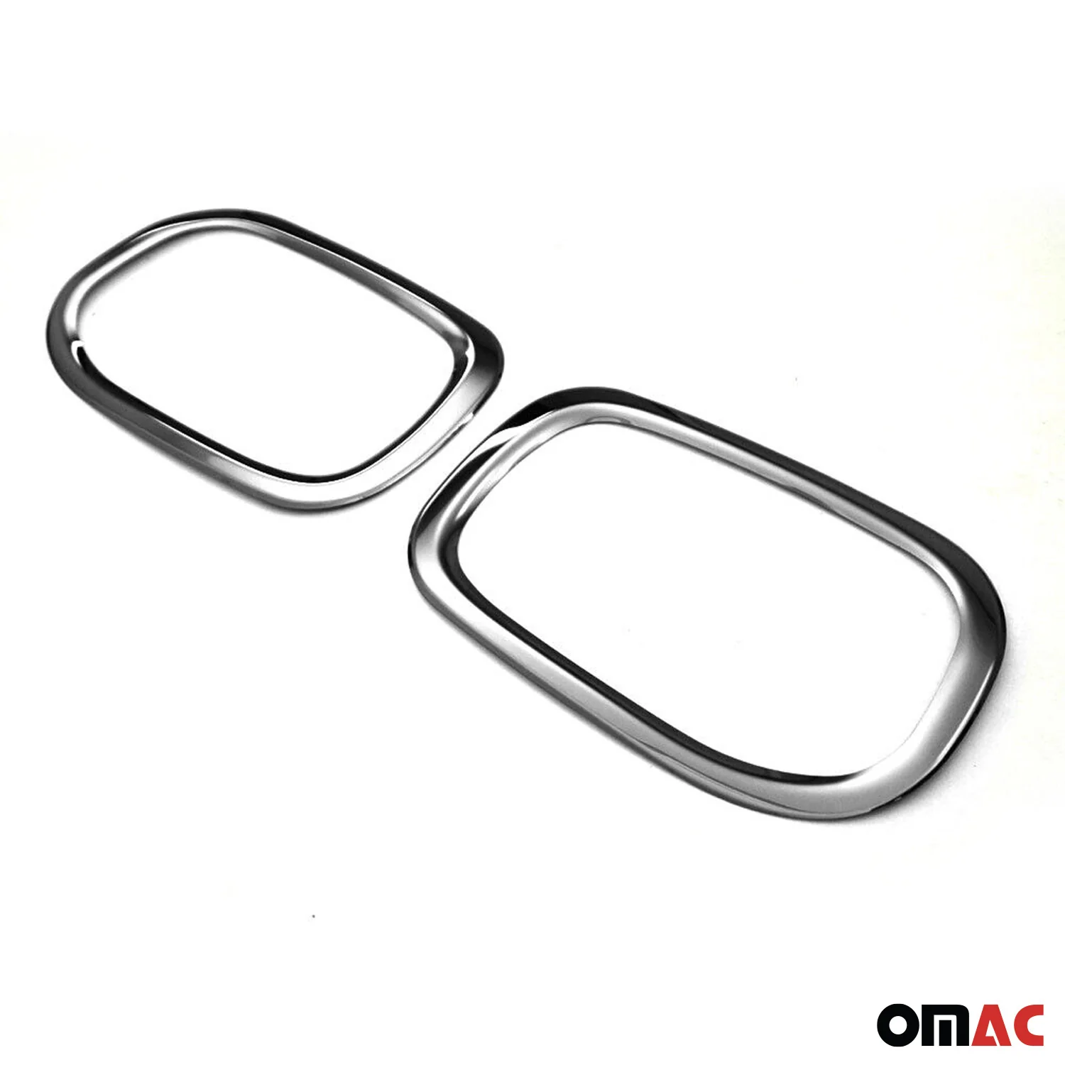 2015-2018 Jeep Renegade Rear Reflector Lamp Rim Frame Dark Steel 2 Pcs - Image 6
