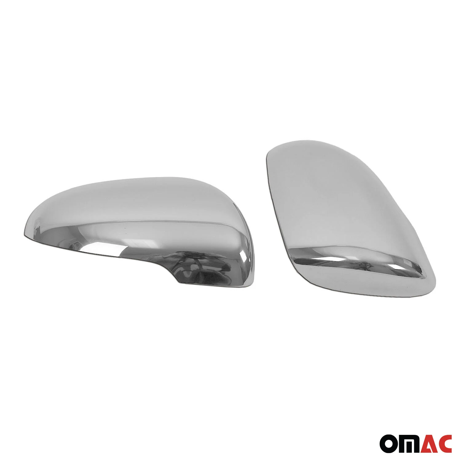 2016-2020 Kia Sorento Side Mirror Cover Caps Stainless Steel Silver 2 Pcs - Image 8