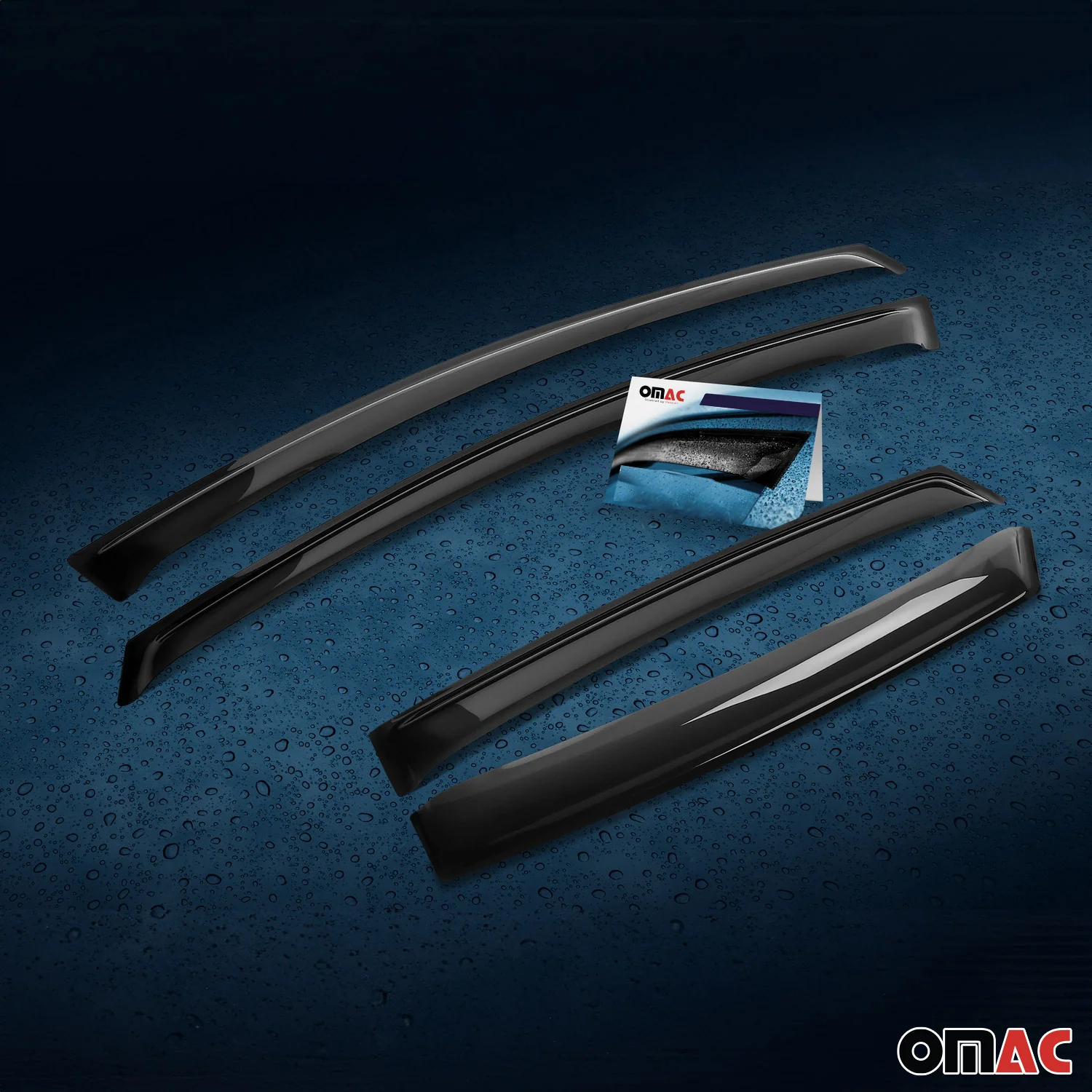 2011-2016 Kia Sportage Window Visor Vent Rain Deflector 4Pcs Smoke - Image 9