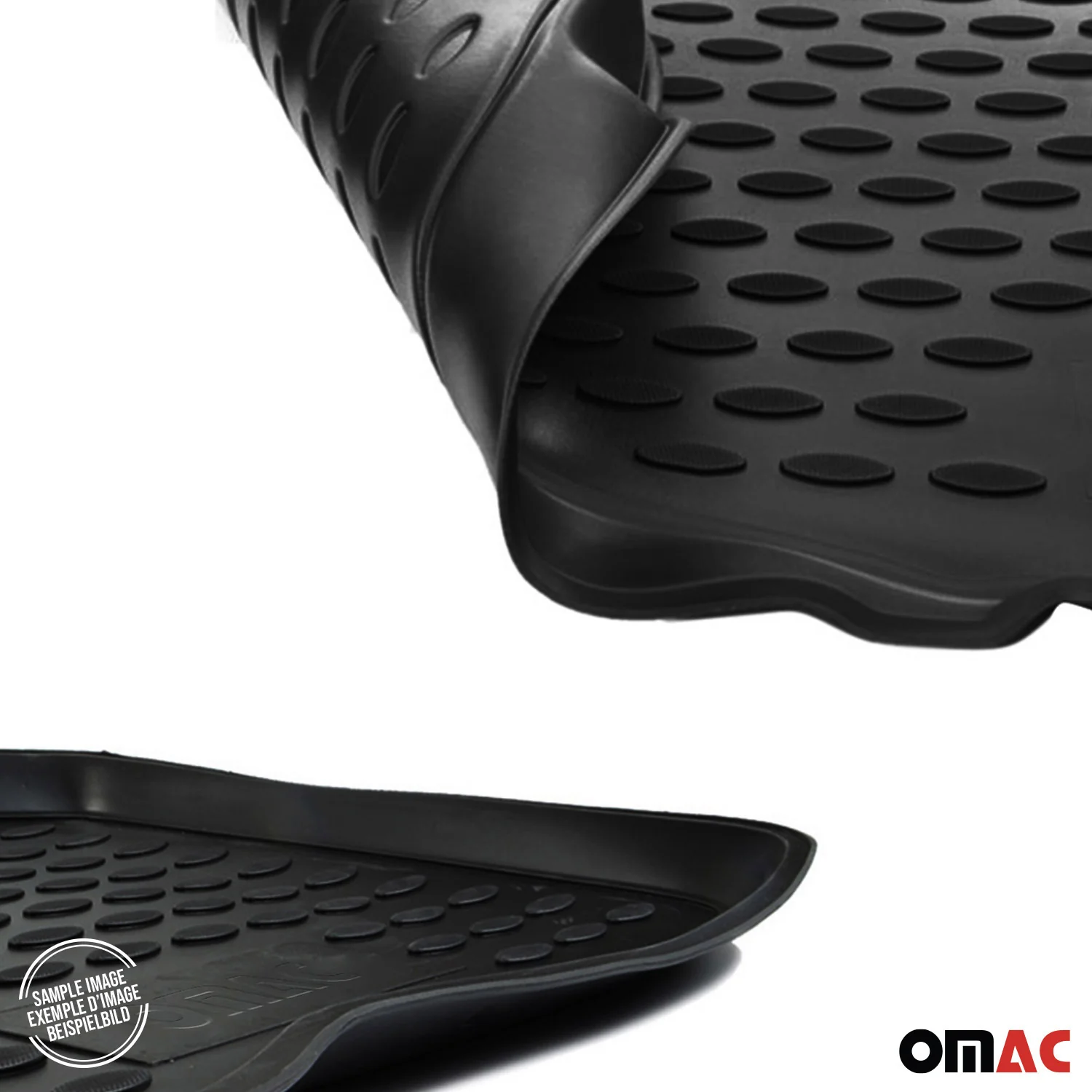 2015-2019 Land Rover Discovery Sport Floor Mats & Cargo Liner Full Set All Weather Black - Image 11