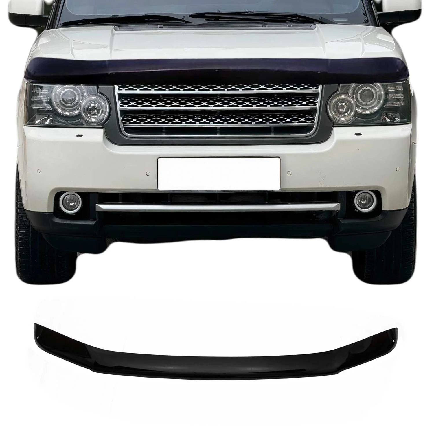 2008-2015 Land Rover LR2 Front Bug Shield Hood Deflector 1 Pc Smoke