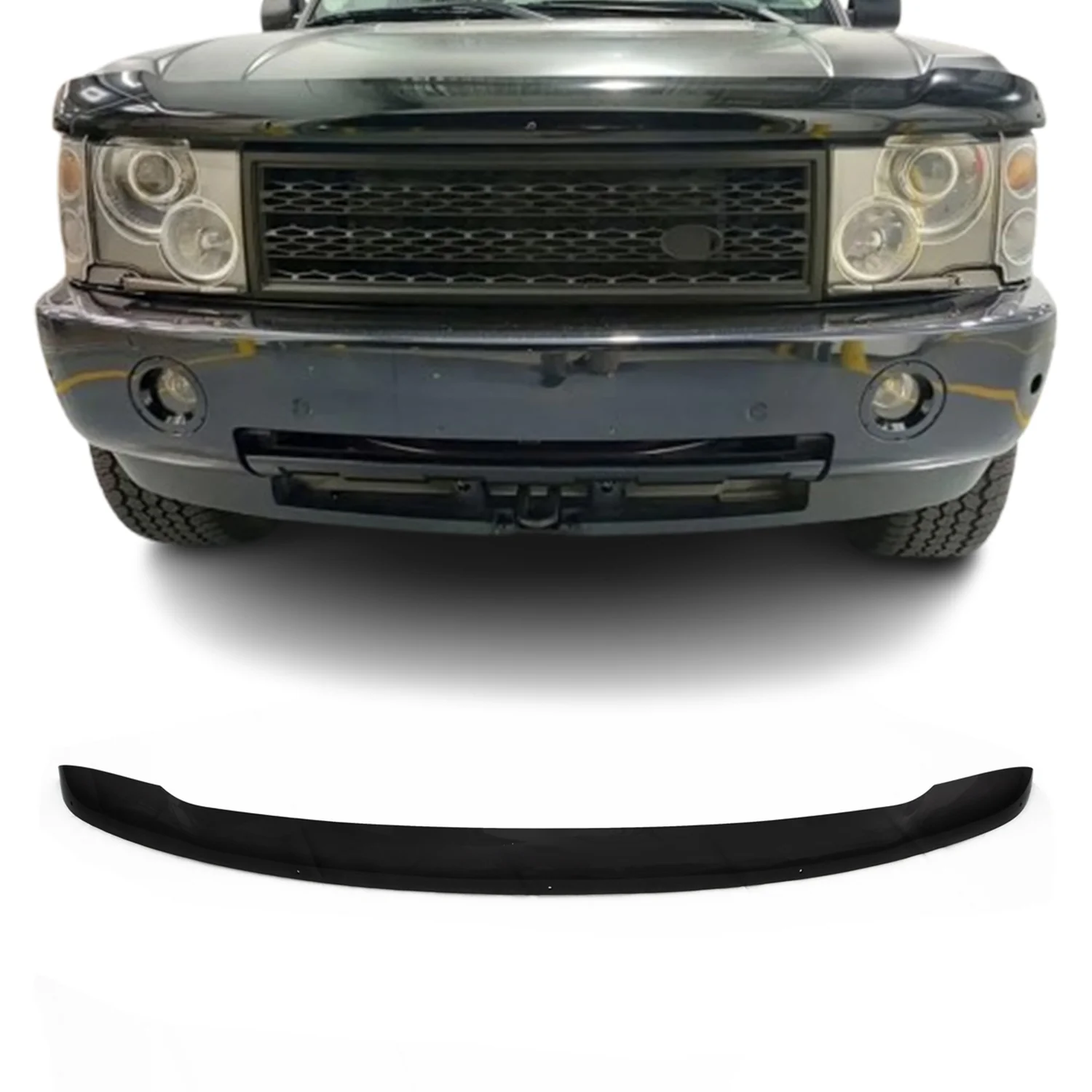 2003-2012 Land Rover Range Rover Front Bug Shield Hood Deflector 1 Pc Smoke