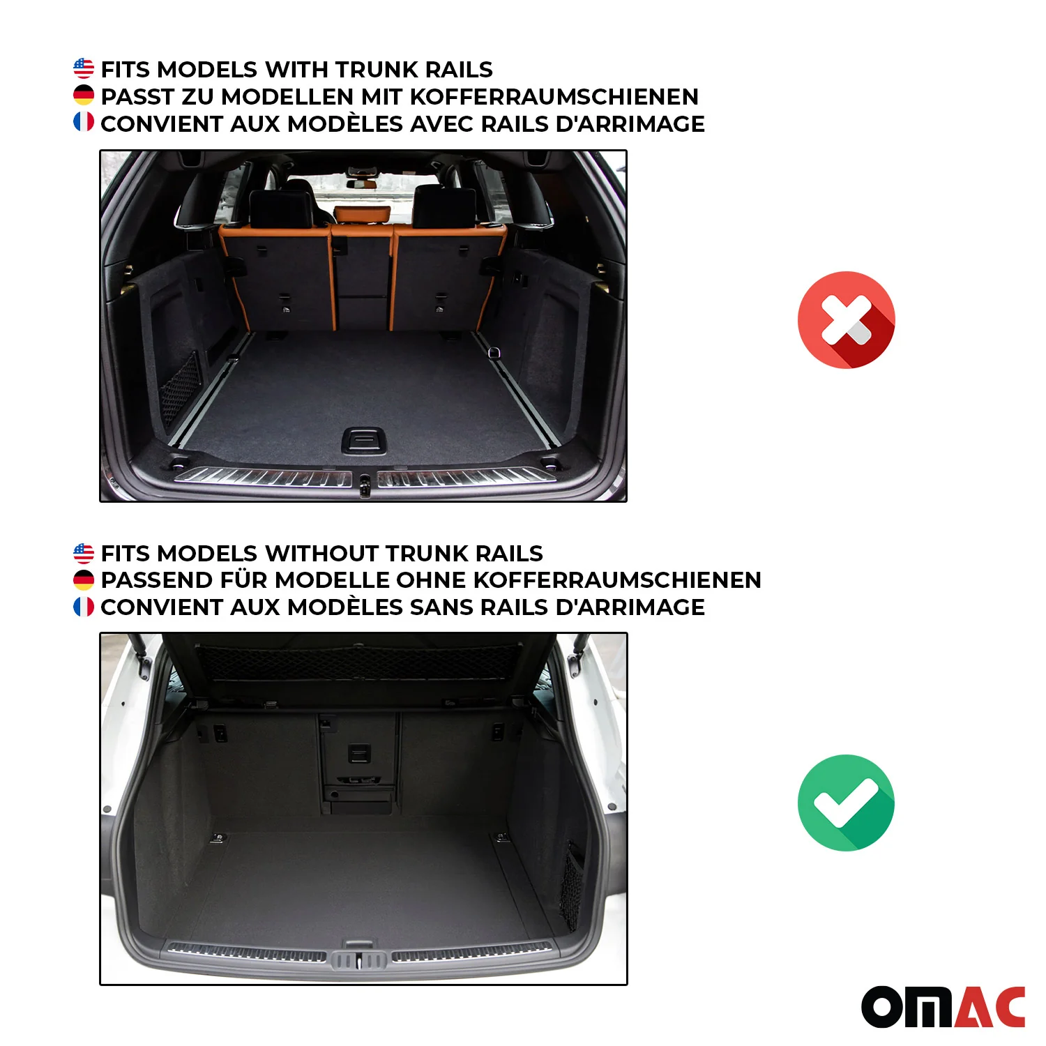 2013-2021 Land Rover Range Rover Cargo Liner Trunk Mat All Weather Black - Image 3