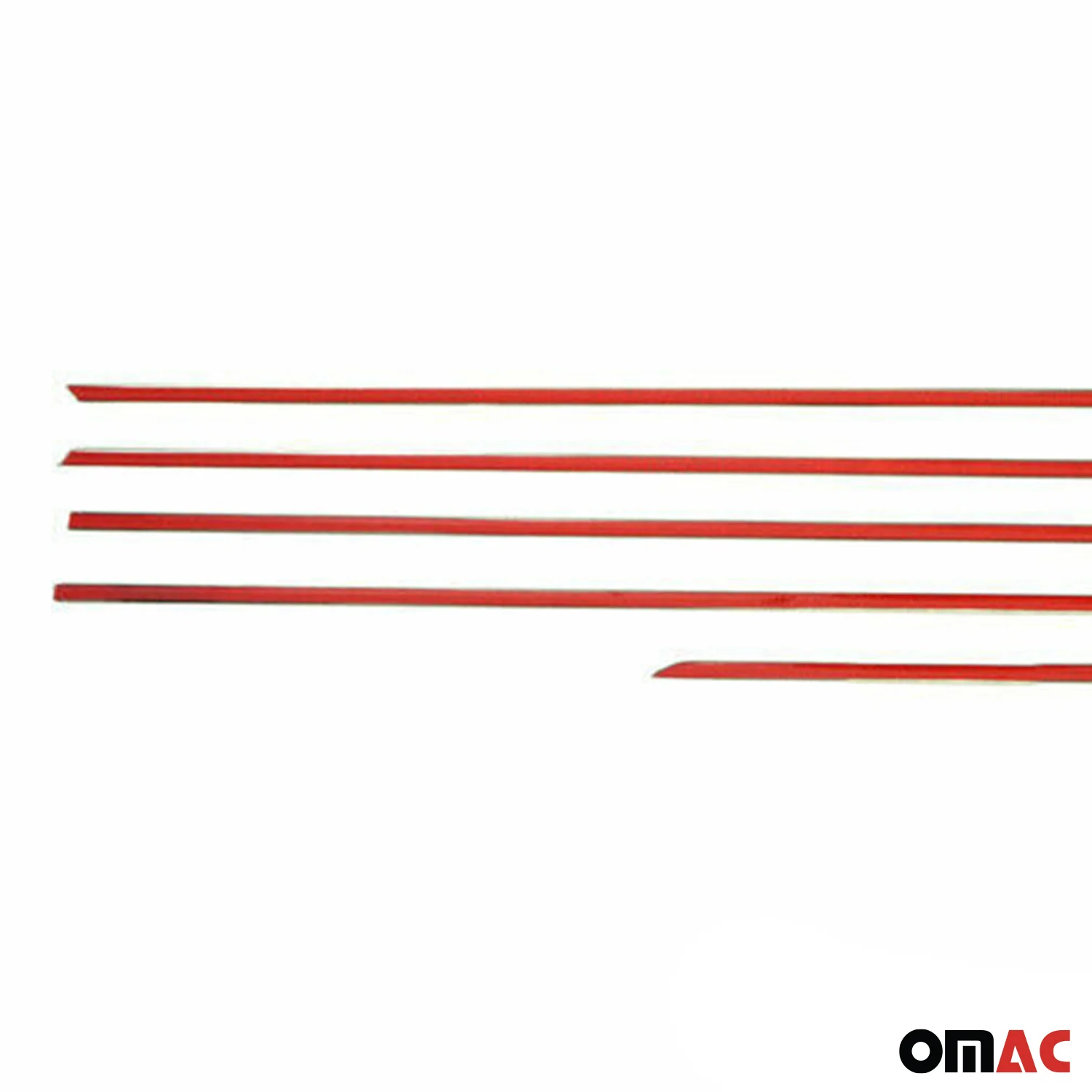 2010-2013 Lexus GX 460 Window Molding Trim Streamer Stainless Steel Silver 6 Pcs - Image 9